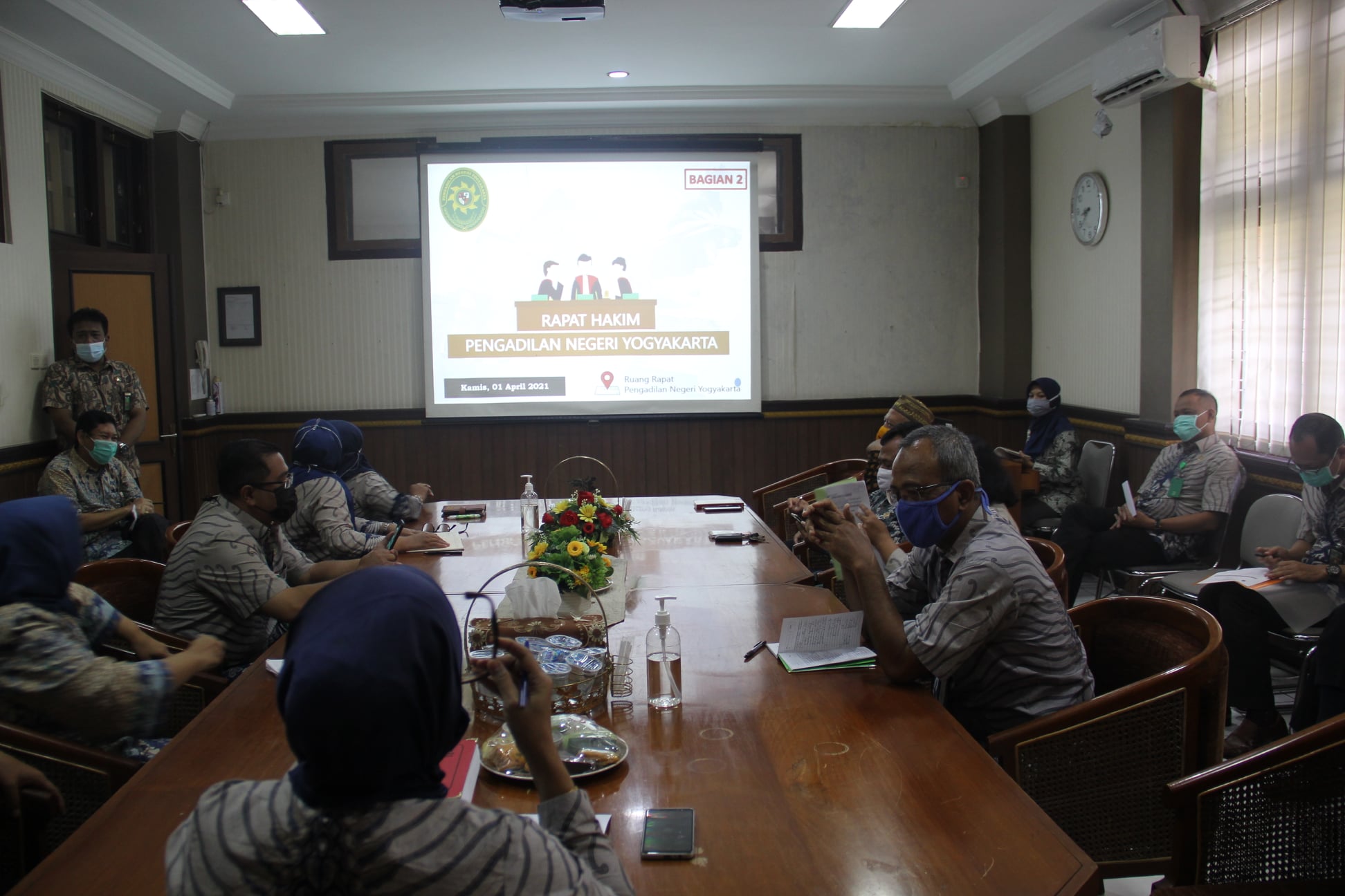 Rapat Koordinasi Hakim Pengadilan Negeri Yogyakarta