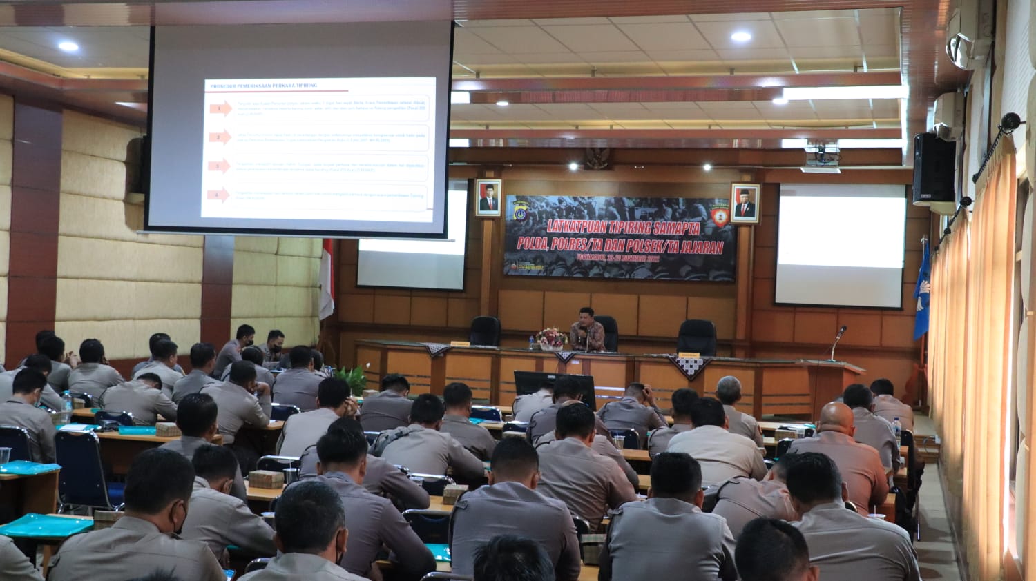 Hakim Pengadilan Negeri Yogyakarta Mengikuti Kegiatan Pelatihan Peningkatan Kemampuan Tipiring Bagi Personel Kepolisian 