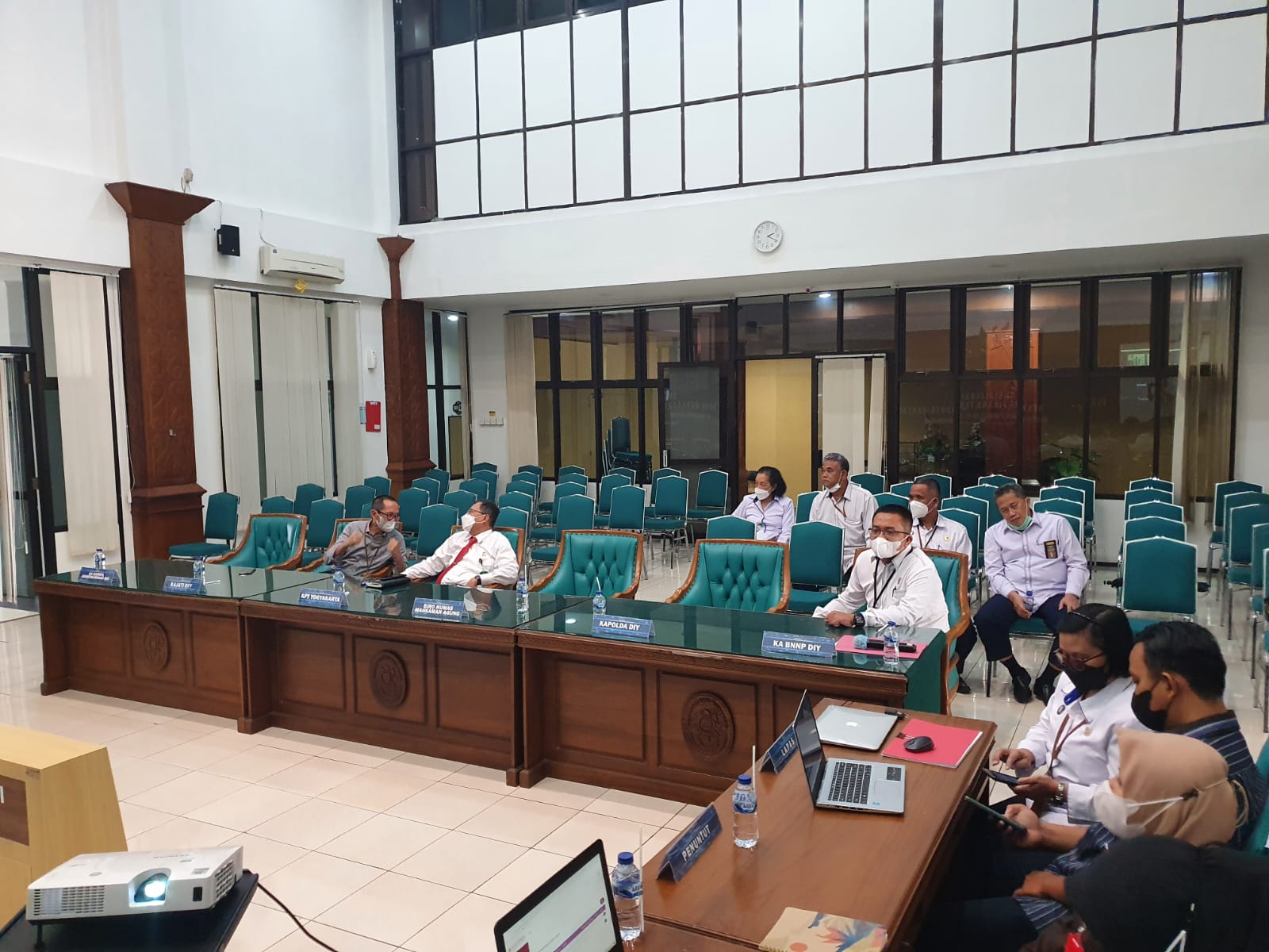 Gladi Bersih Persiapan Sosialisasi Aplikasi e-Berpadu di Pengadilan Tinggi Yogyakarta