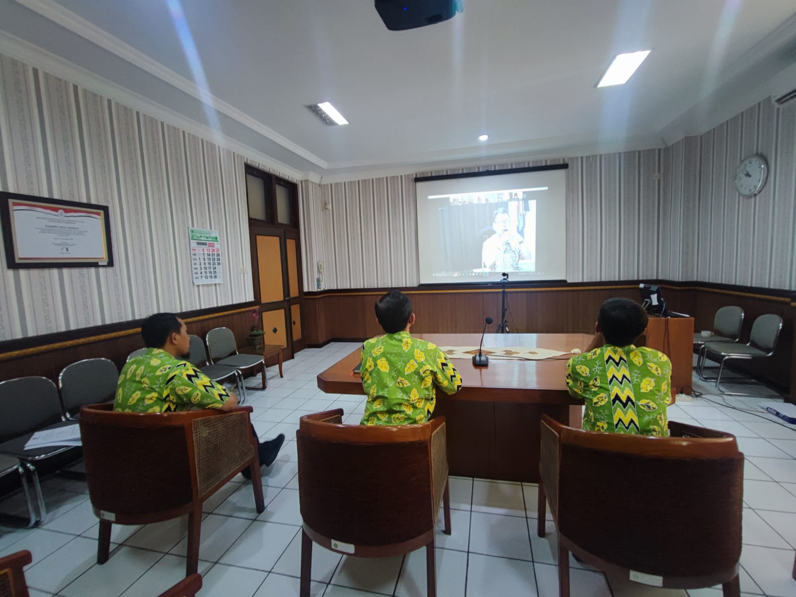 Pengadilan Negeri Yogyakarta Mengikuti Kegiatan Monev Komisi Informasi Badan Publik se-DIY Tahun 2022