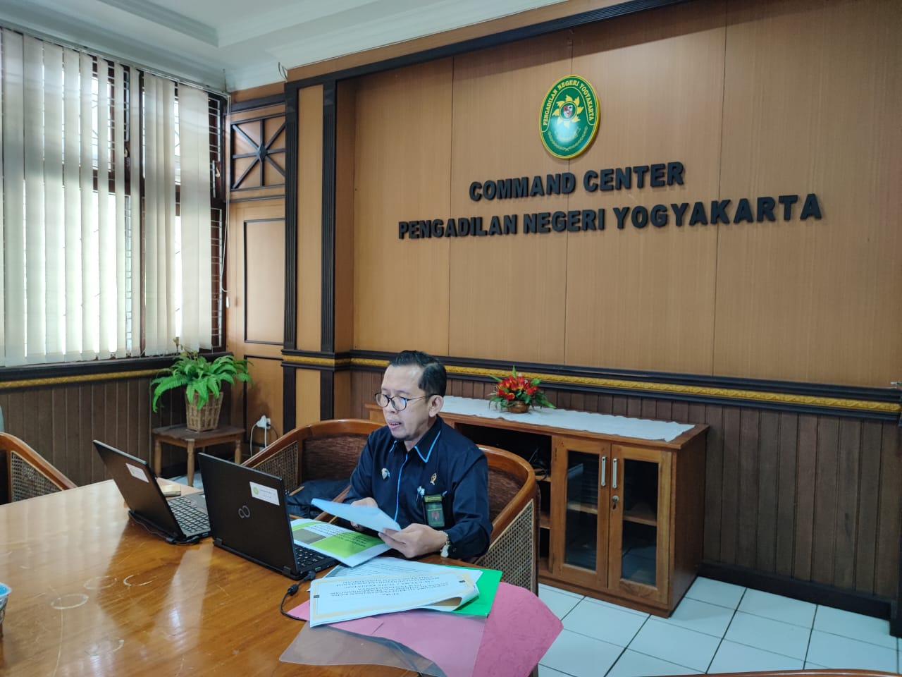 Pengadilan Negeri Yogyakarta Mengikuti Webinar Nasional Bersama Fakultas Hukum Universitas Islam Indonesia