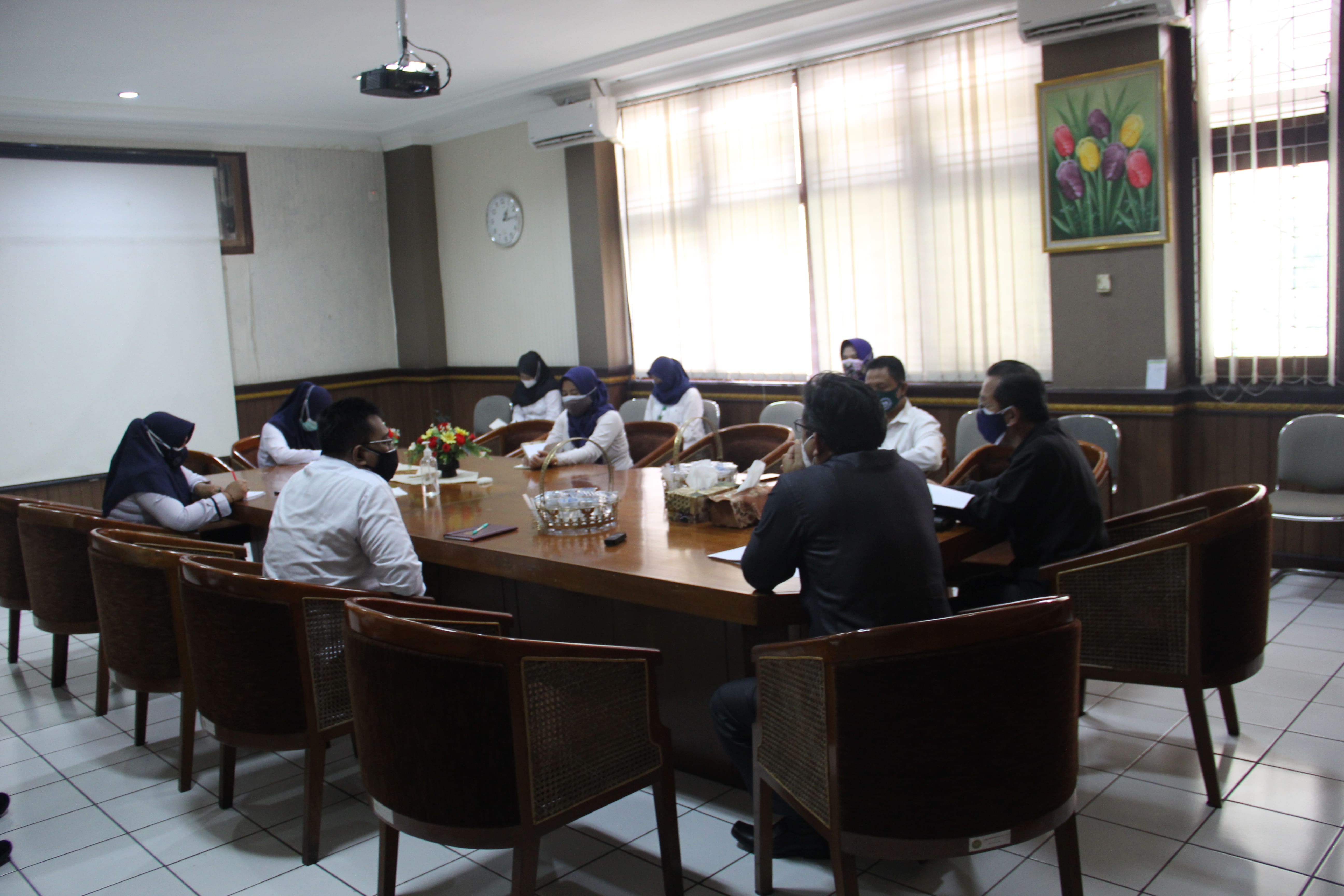 Rapat Satgas Pencegahan Penyebaran Covid-19 Pengadilan Negeri Yogyakarta