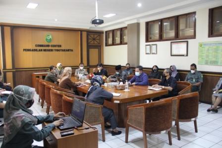 Rapat ZI, APM dan SMAP Pengadilan Negeri Yogyakarta