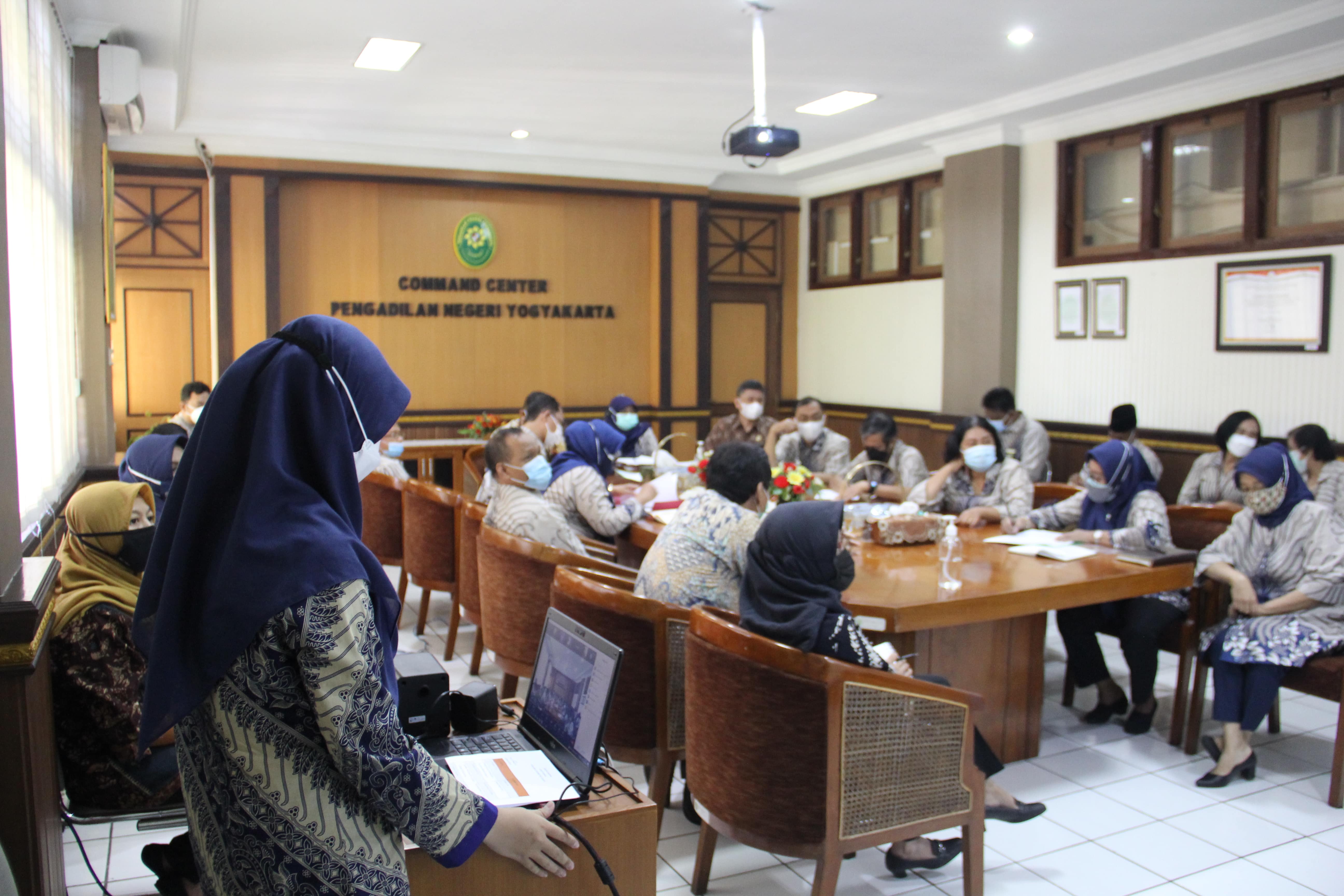 Opening Meeting Audit Internal Pengadilan Negeri Yogyakarta Tahun 2021