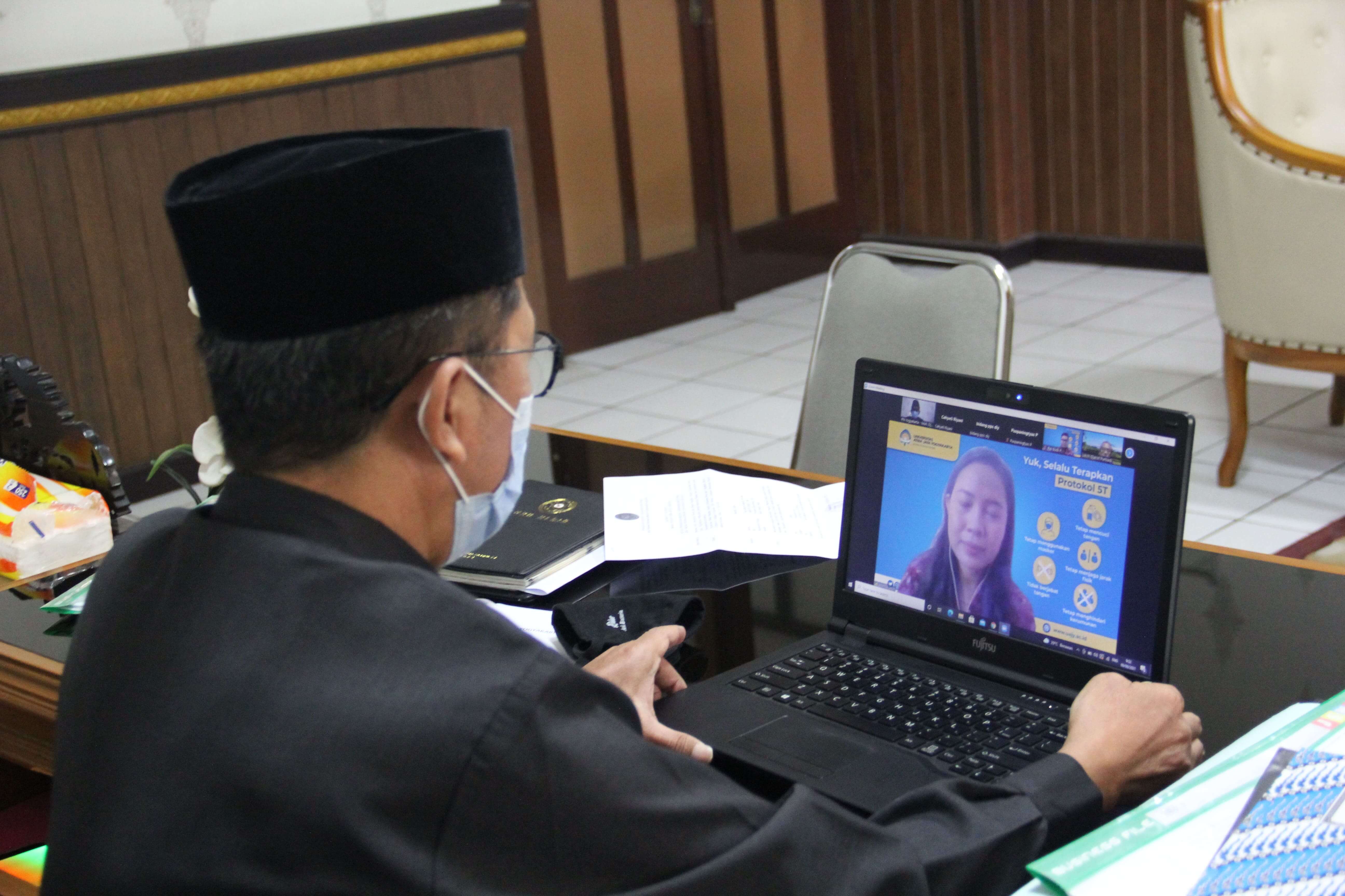 Wakil Ketua Pengadilan Negeri Yogyakarta Menghadiri Pembukaan Program Merdeka Belajar Kampus Merdeka Universitas Atma Jaya Yogyakarta