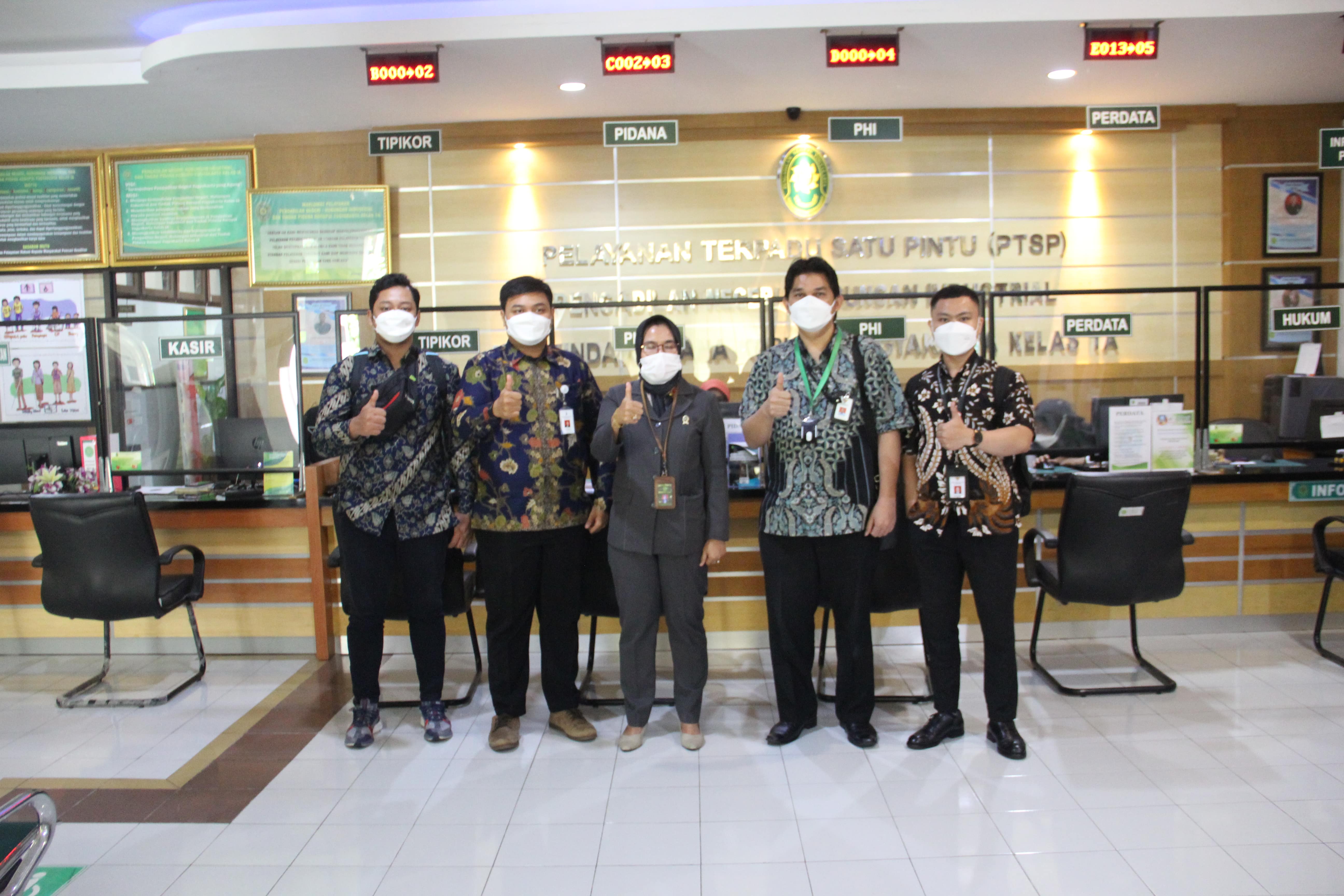 Kunjungan Kerja Kementerian PPN/Bappenas ke Pengadilan Negeri Yogyakarta