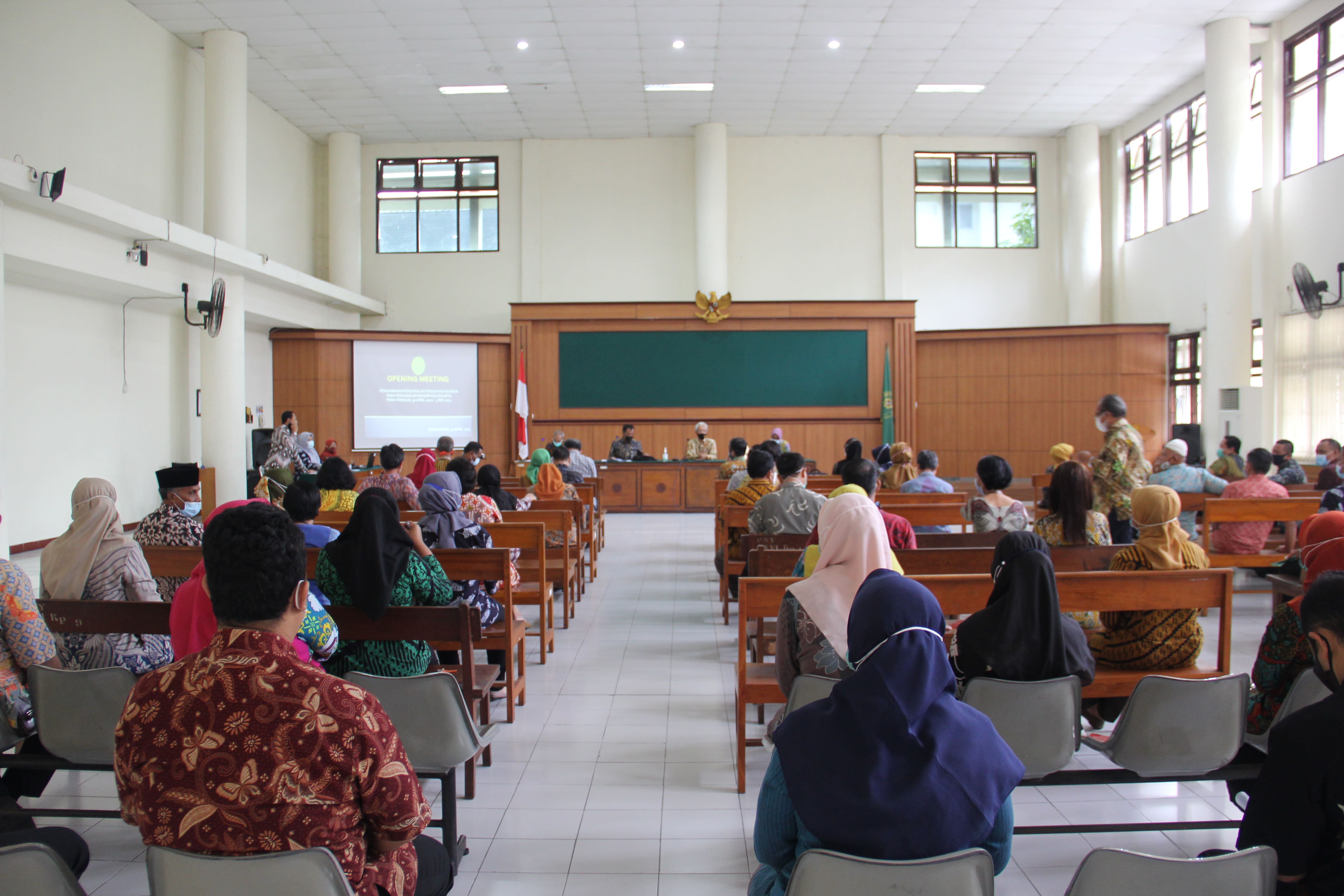 Pengawasan oleh Pengadilan Tinggi Yogyakarta