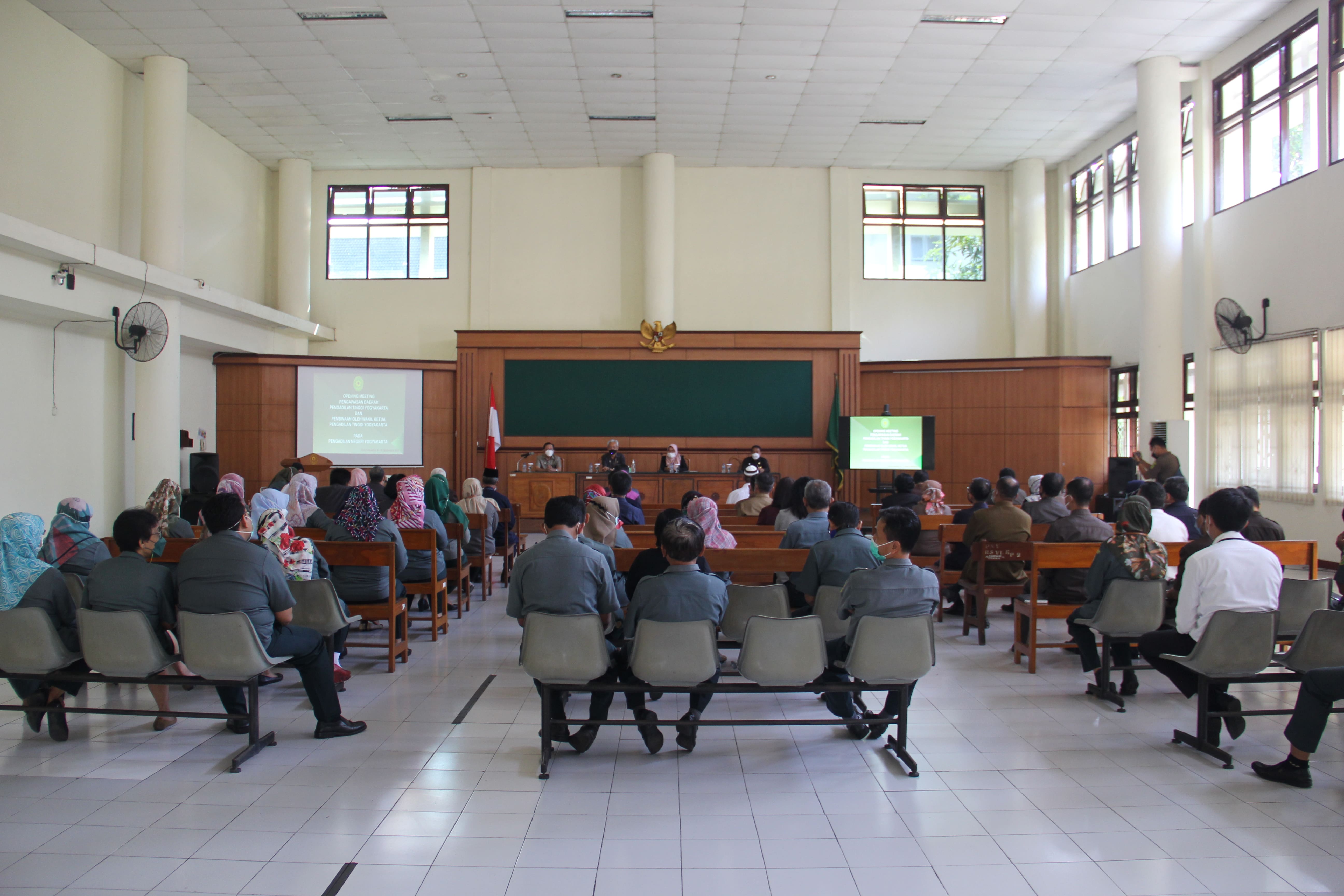 Pengawasan dan Pembinaan oleh Pengadilan Tinggi Yogyakarta Desember 2021