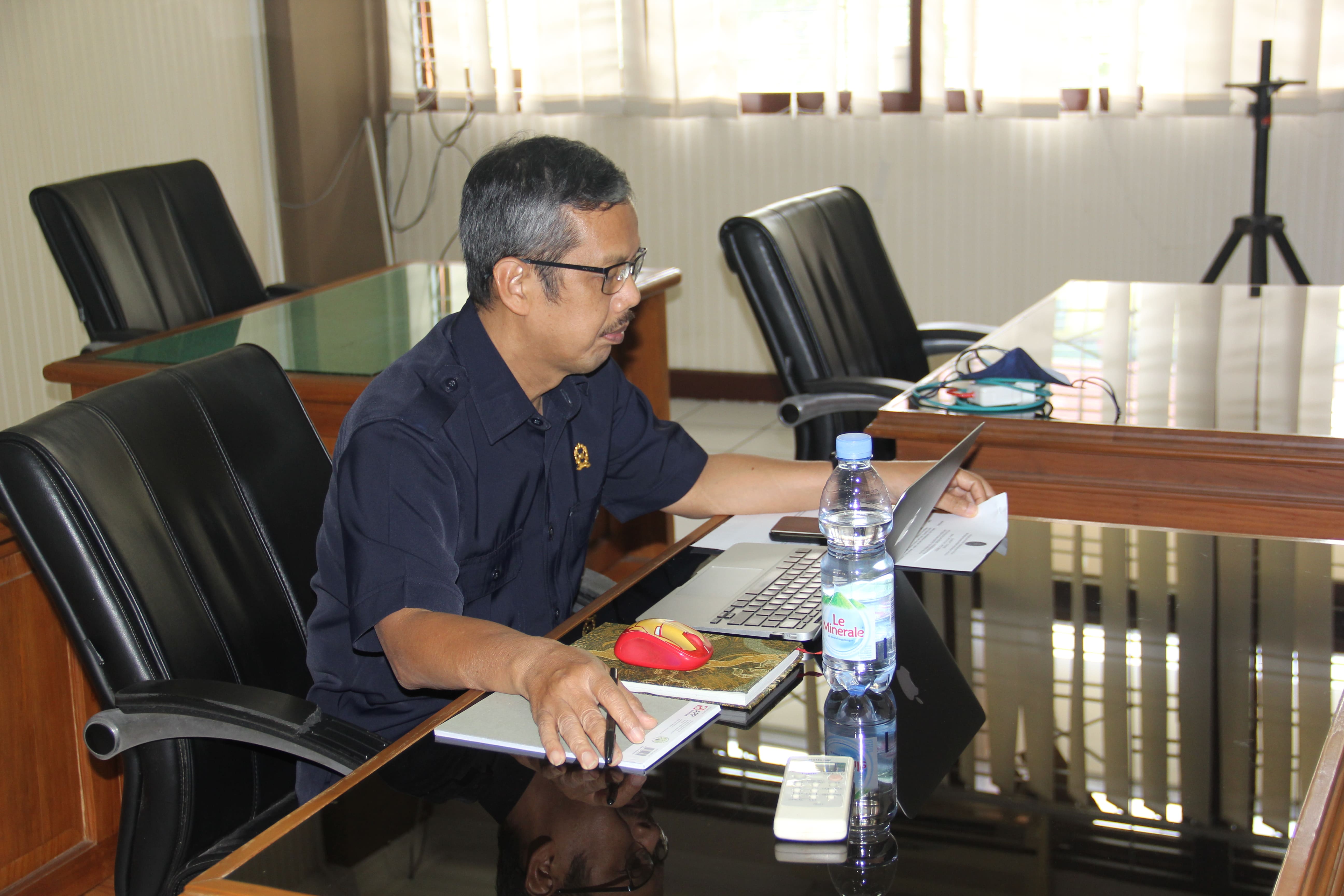 Hakim Pengadilan Negeri Yogyakarta Mengikuti FGD Secara Virtual dengan Fakultas Hukum Universitas Atma Jaya Yogyakarta