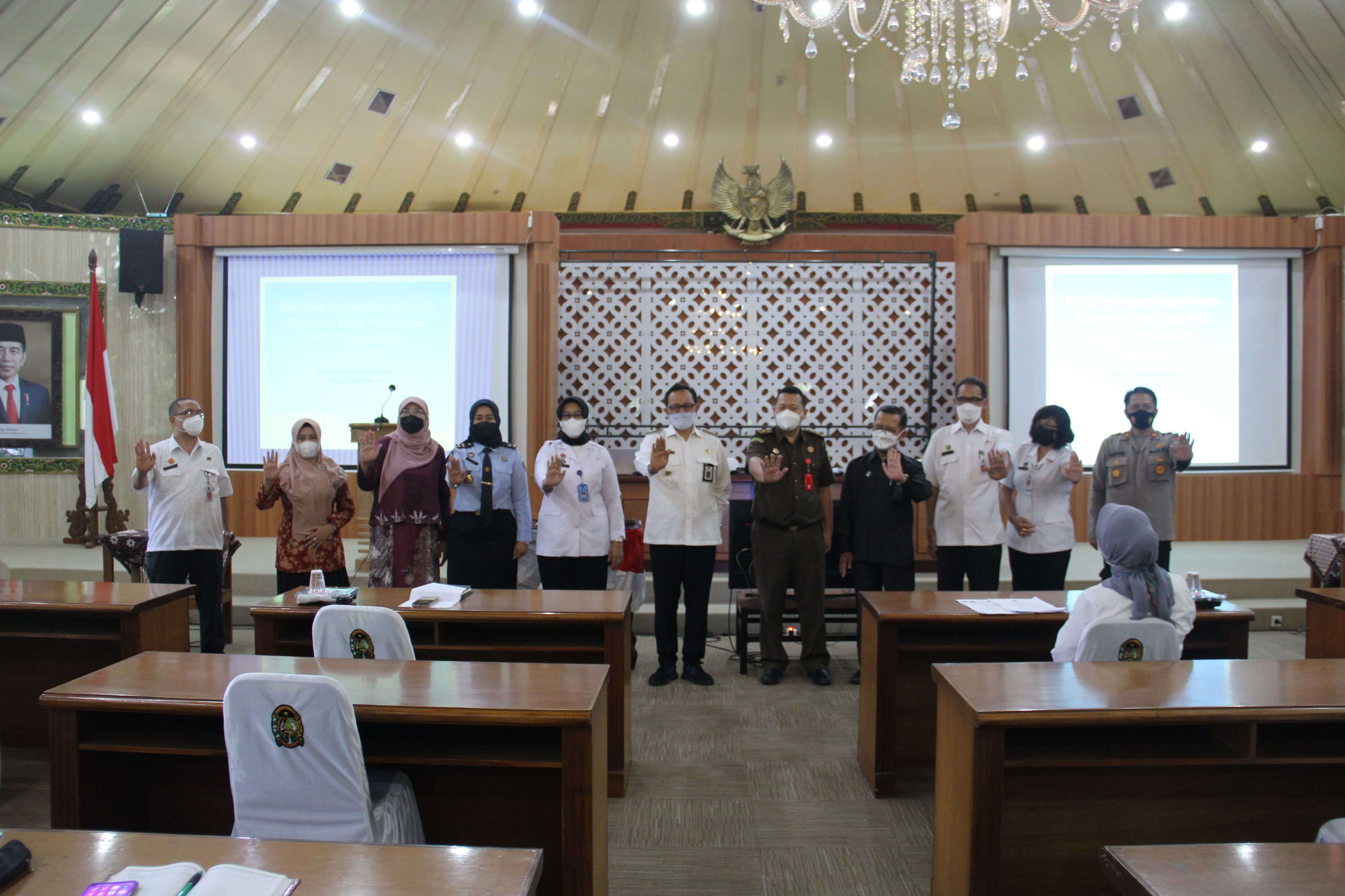 Wakil Ketua Pengadilan Negeri Yogyakarta Mengikuti Workshop Pengembangan Forum Sistem Peradilan Pidana Anak