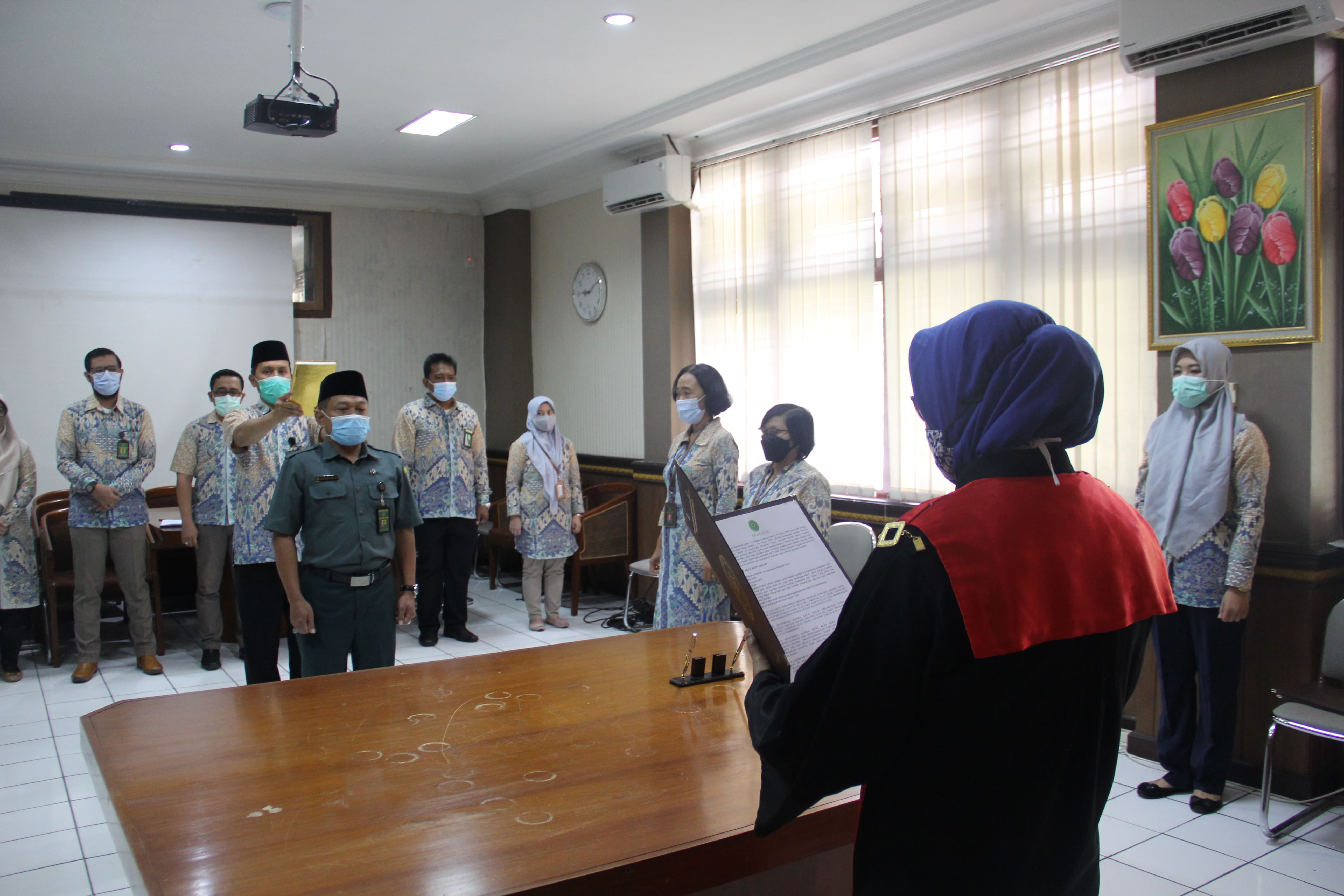 Pengambilan Sumpah Jabatan Jurusita Pengadilan Negeri Yogyakarta