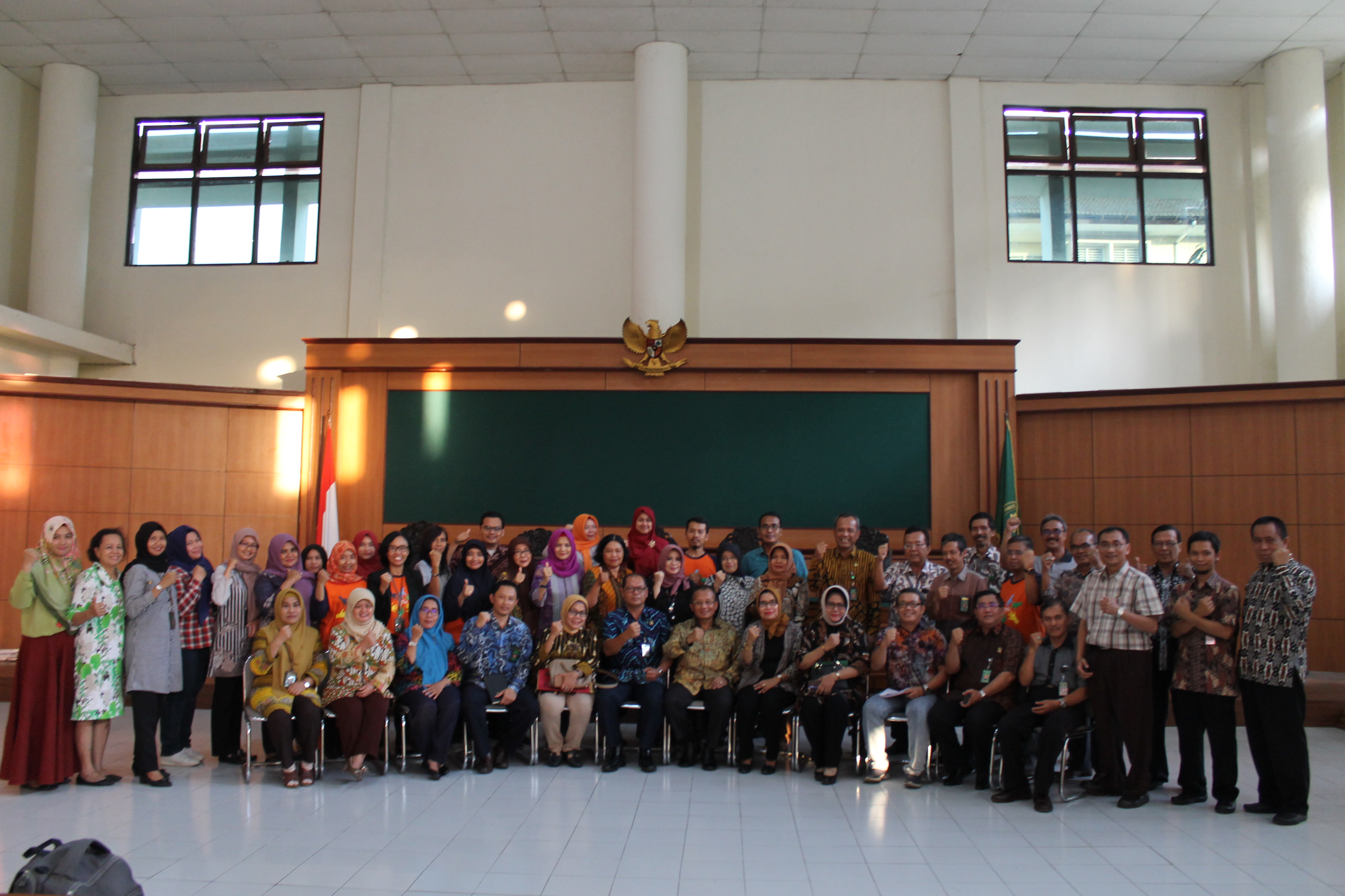 Kunjungan Sekretaris Mahkamah Agung Republik Indonesia