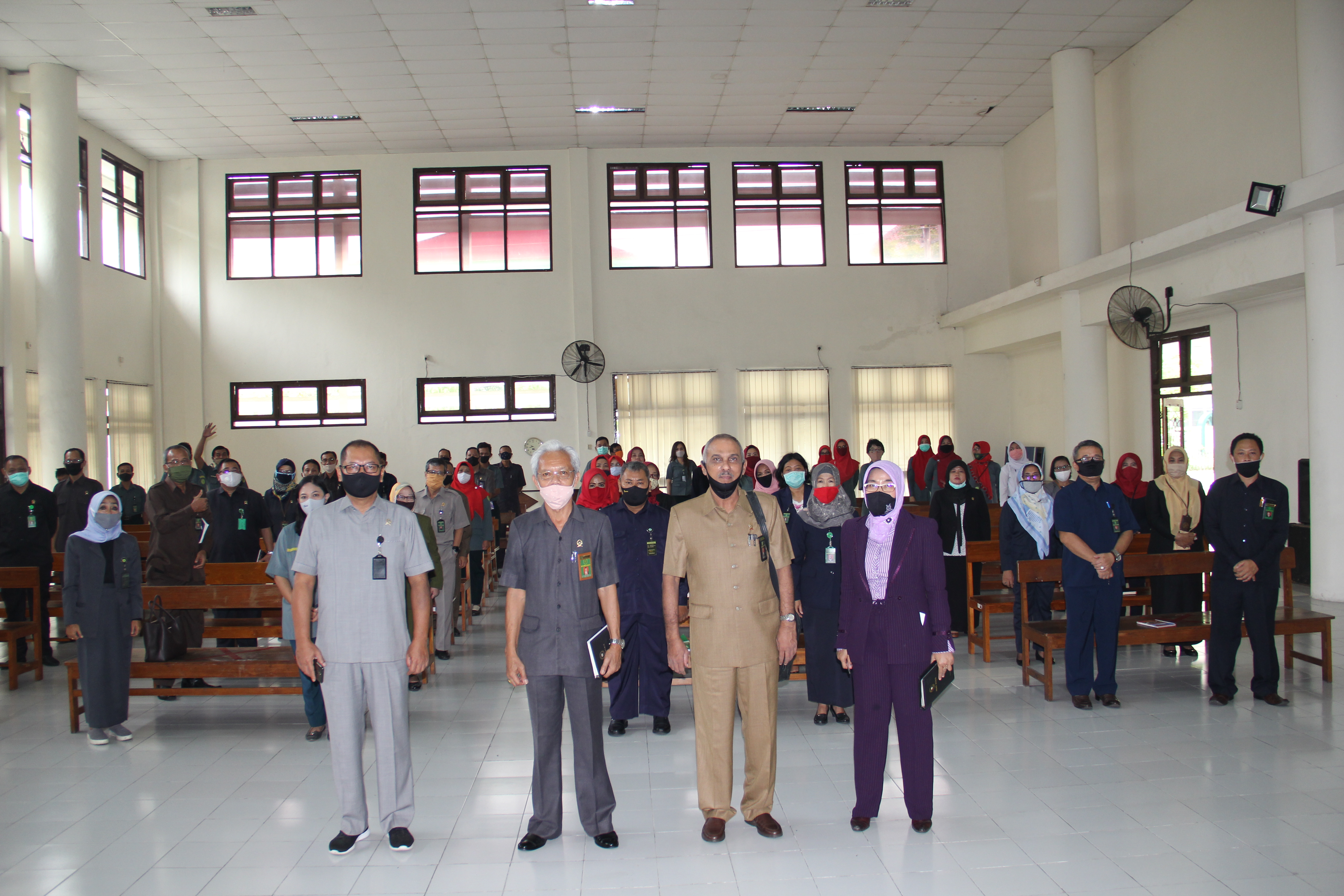 Rapat Pembinaan dan Pengawasan oleh Pengadilan Tinggi Yogyakarta kepada Pengadilan Negeri Yogyakarta Kelas IA