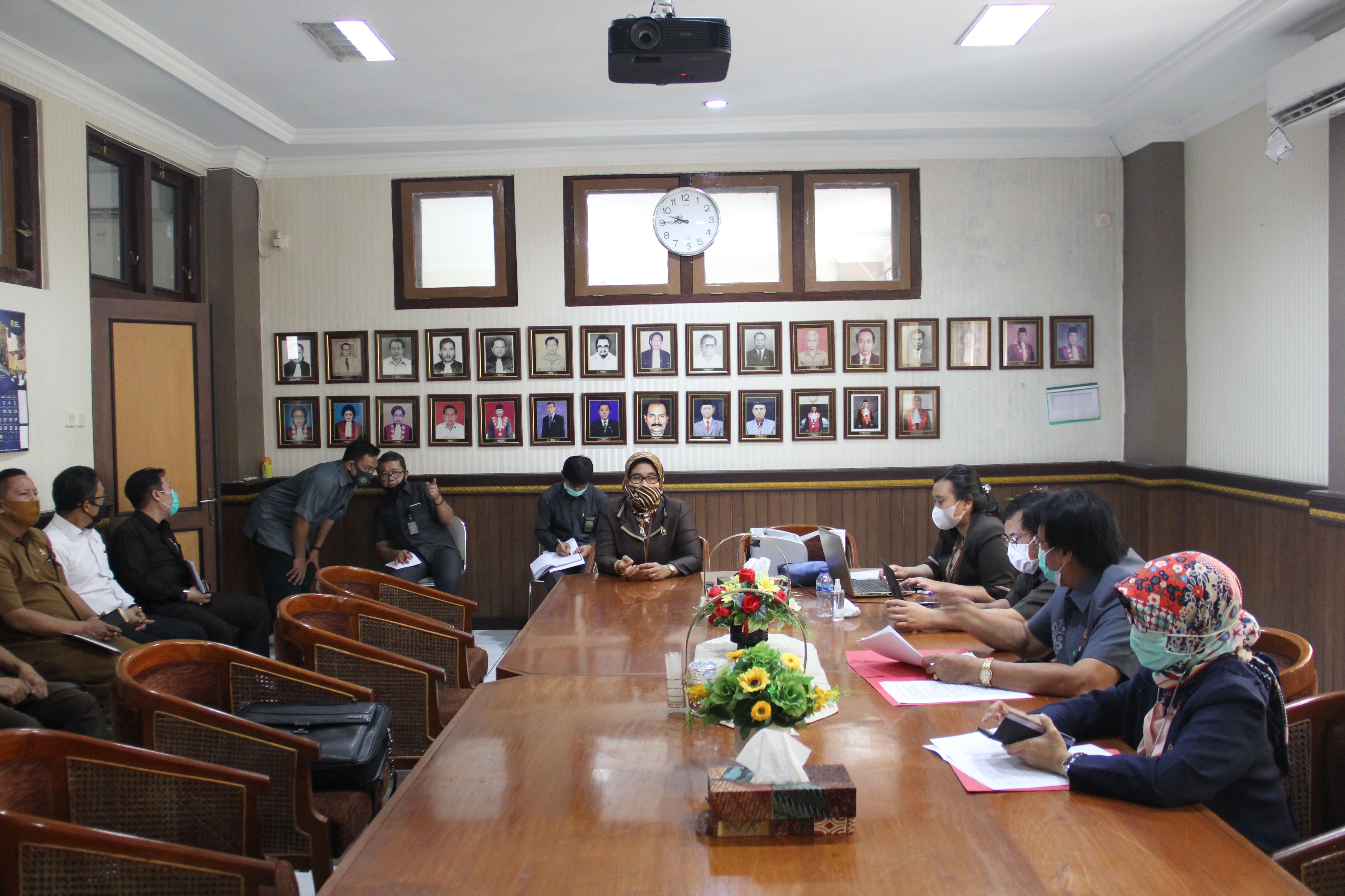 Kunjungan Tim Badan Pengawasan Mahkamah Agung RI ke Pengadilan Negeri Yogyakarta