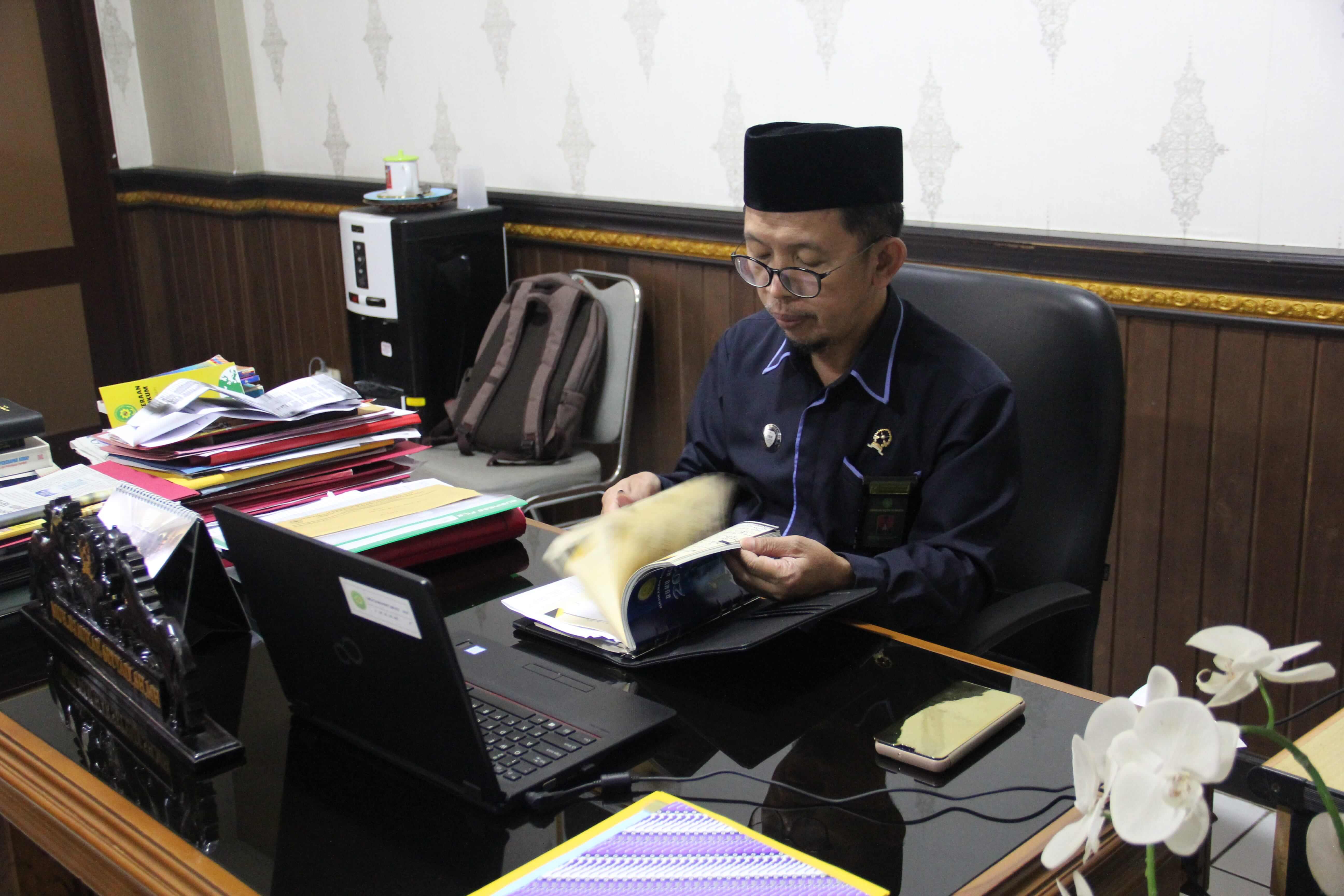 Wakil Ketua Pengadilan Negeri Yogyakarta Mengikuti Sosialisasi Peraturan Mahkamah Agung RI Nomor 3 Tahun 2021