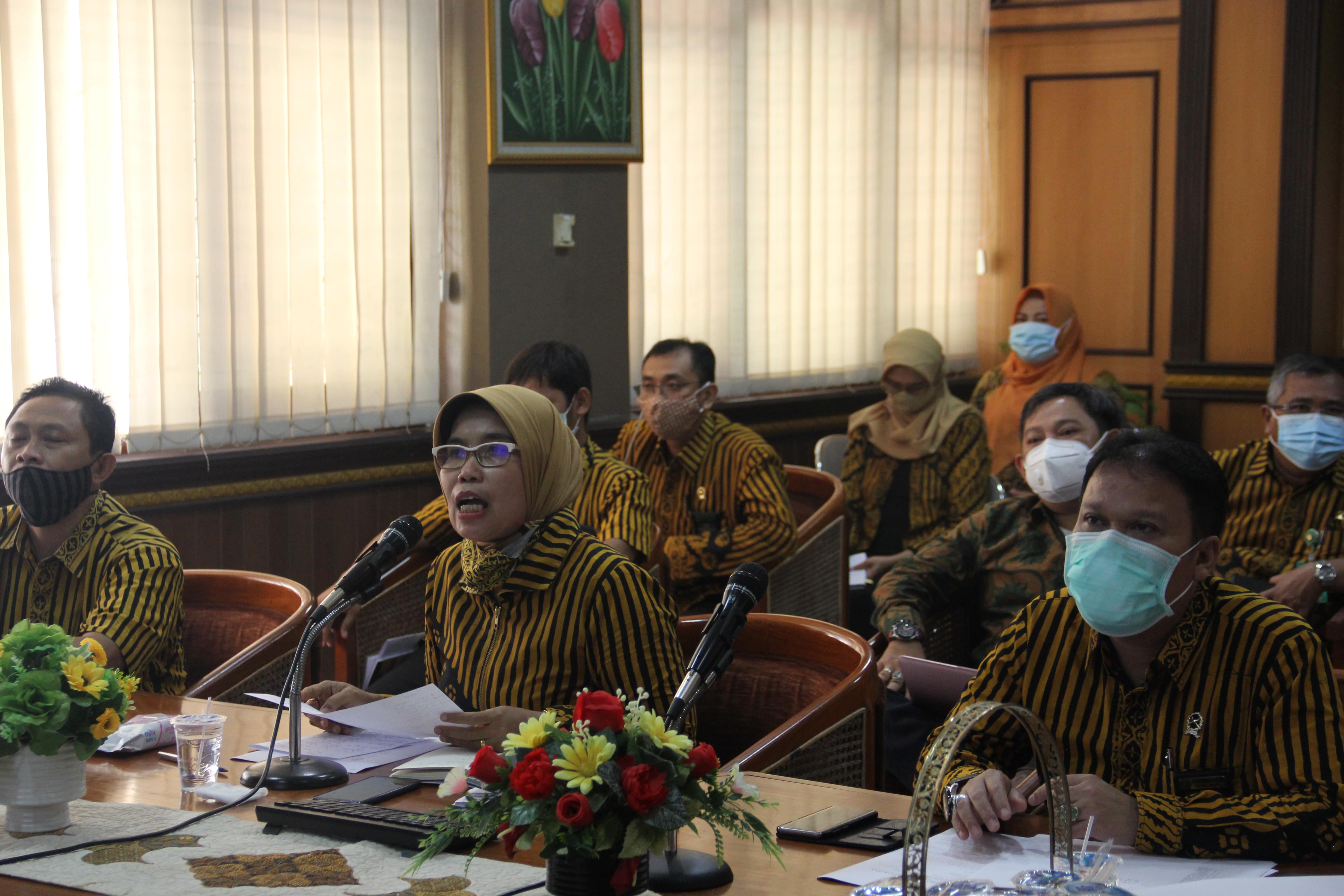 Pelaksanaan Desk Evaluasi Zona Integritas Menuju Wilayah Birokrasi Bersih Melayani Pada Pengadilan Negeri Yogyakarta oleh KEMENPAN RB