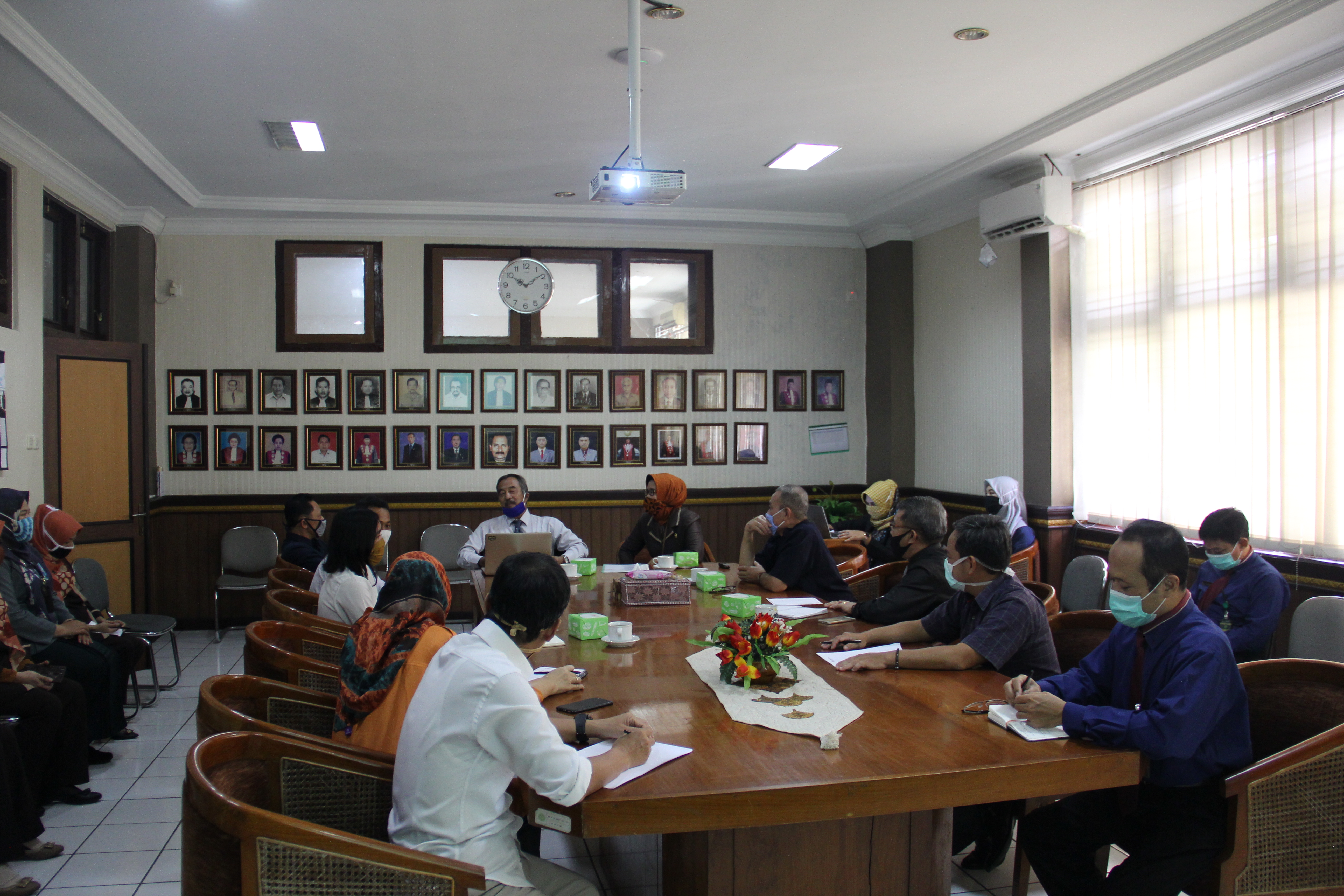 Rapat Pembinaan dan Pendampingan Persiapan Lomba PTSP oleh Pengadilan Tinggi Yogyakarta kepada Pengadilan Negeri Yogyakarta Kelas IA