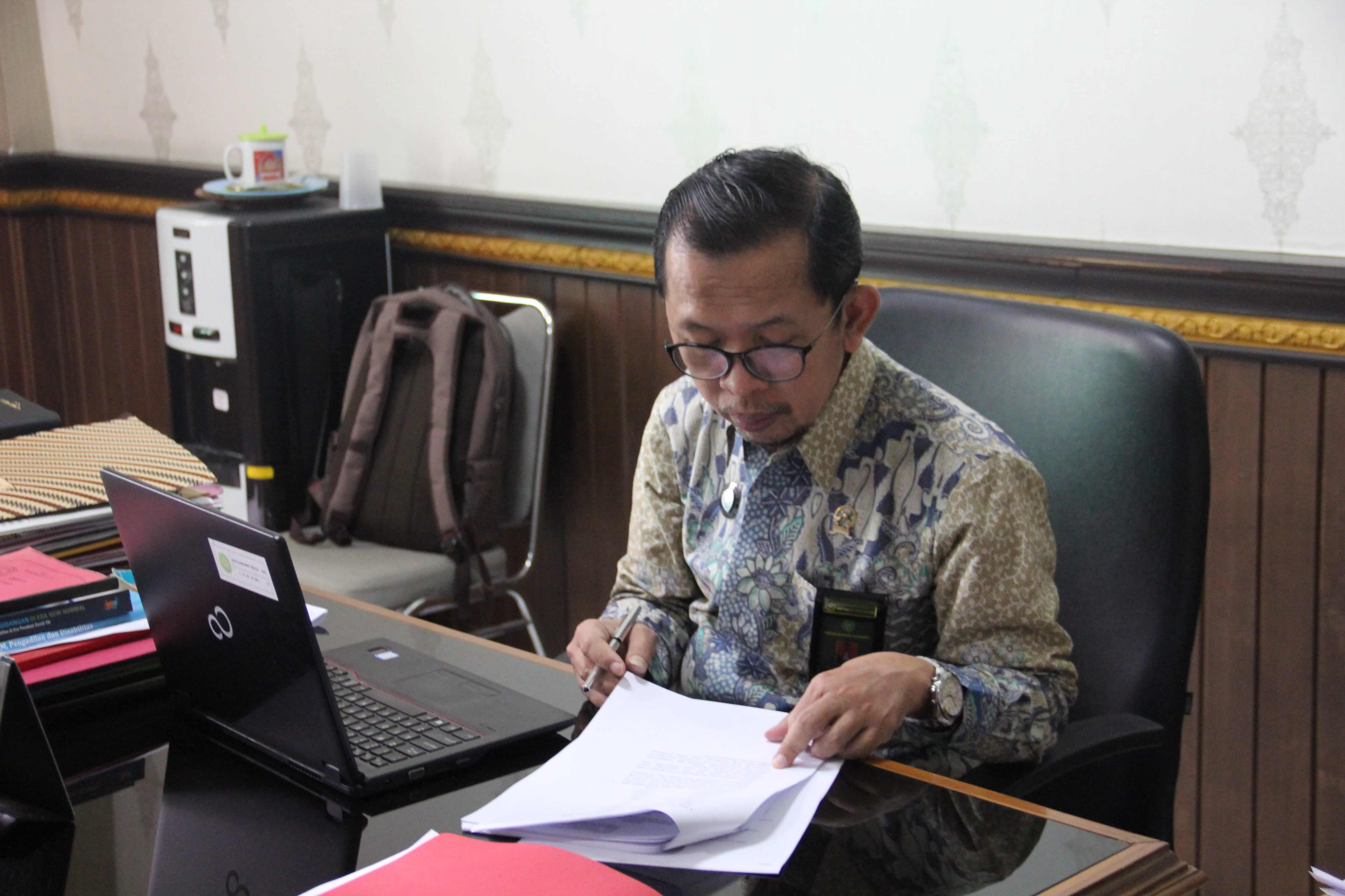 Wakil Ketua Pengadilan Negeri Yogyakarta Mengikuti FGD Penegakan Hukum Pidana dalam Perspektif Keadilan Restoratif