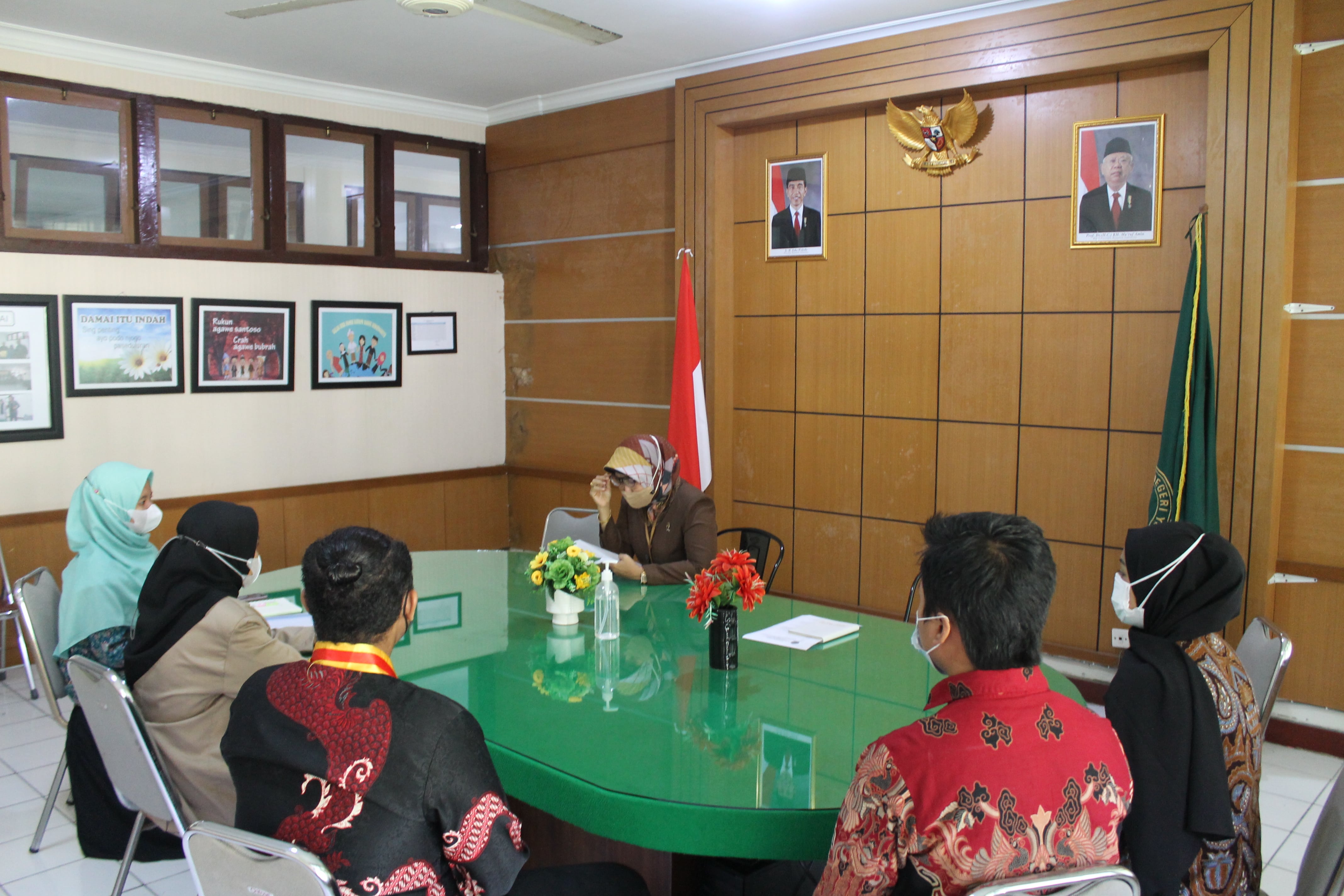 Kunjungan DPC PERMAHI DIY ke Pengadilan Negeri Yogyakarta