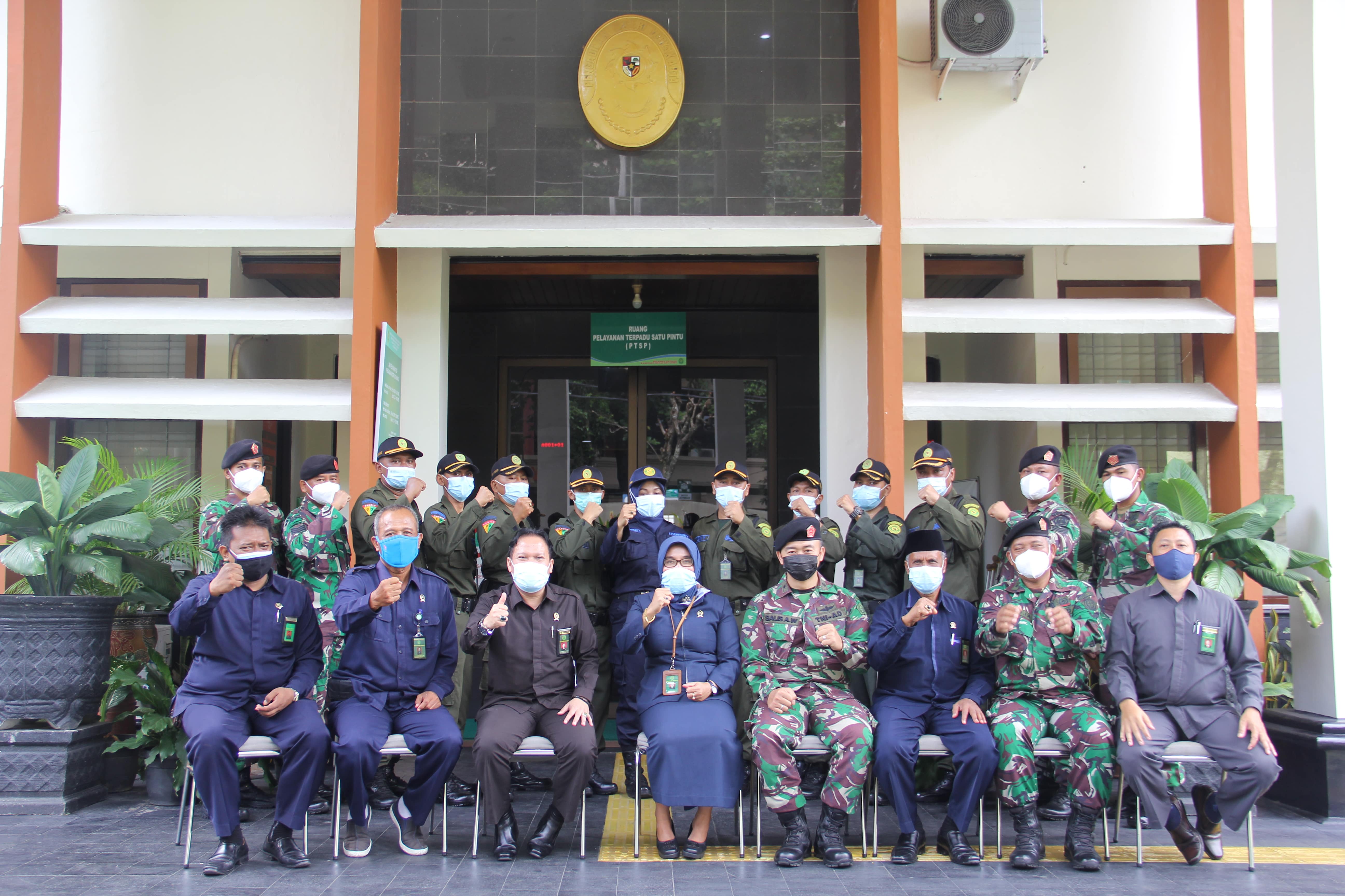 Penutupan Pelatihan Satuan Pengamanan Pengadilan Negeri Yogyakarta