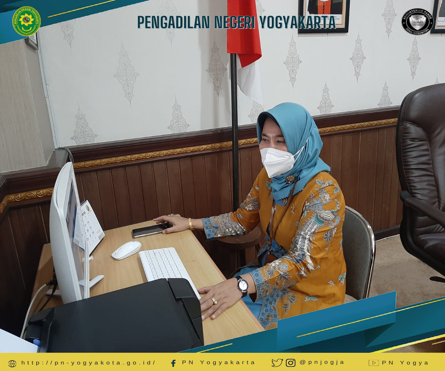 Ketua Pengadilan Negeri Yogyakarta Mengikuti Advokasi Penanganan Kasus Berbasis Pemenuhan Hak Anak Bagi Aparat Penegak Hukum dan lembaga Pelayanan ABH