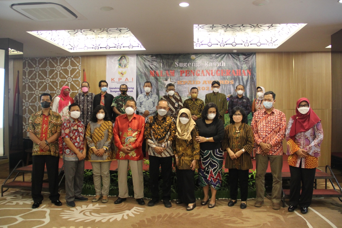 Pengadilan Negeri Yogyakarta Mendapat Penghargaan KPAID Kota Yogyakarta Award