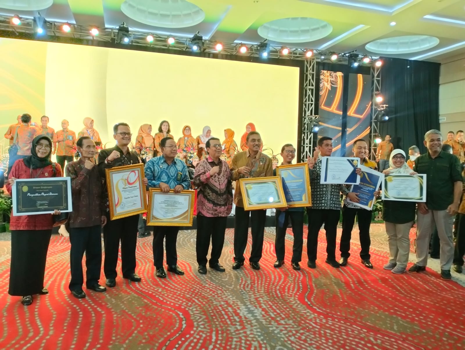 Pengadilan Negeri Yogyakarta Mendapatkan Penghargaan Peningkatan Kinerja Bagi Peradilan Umum
