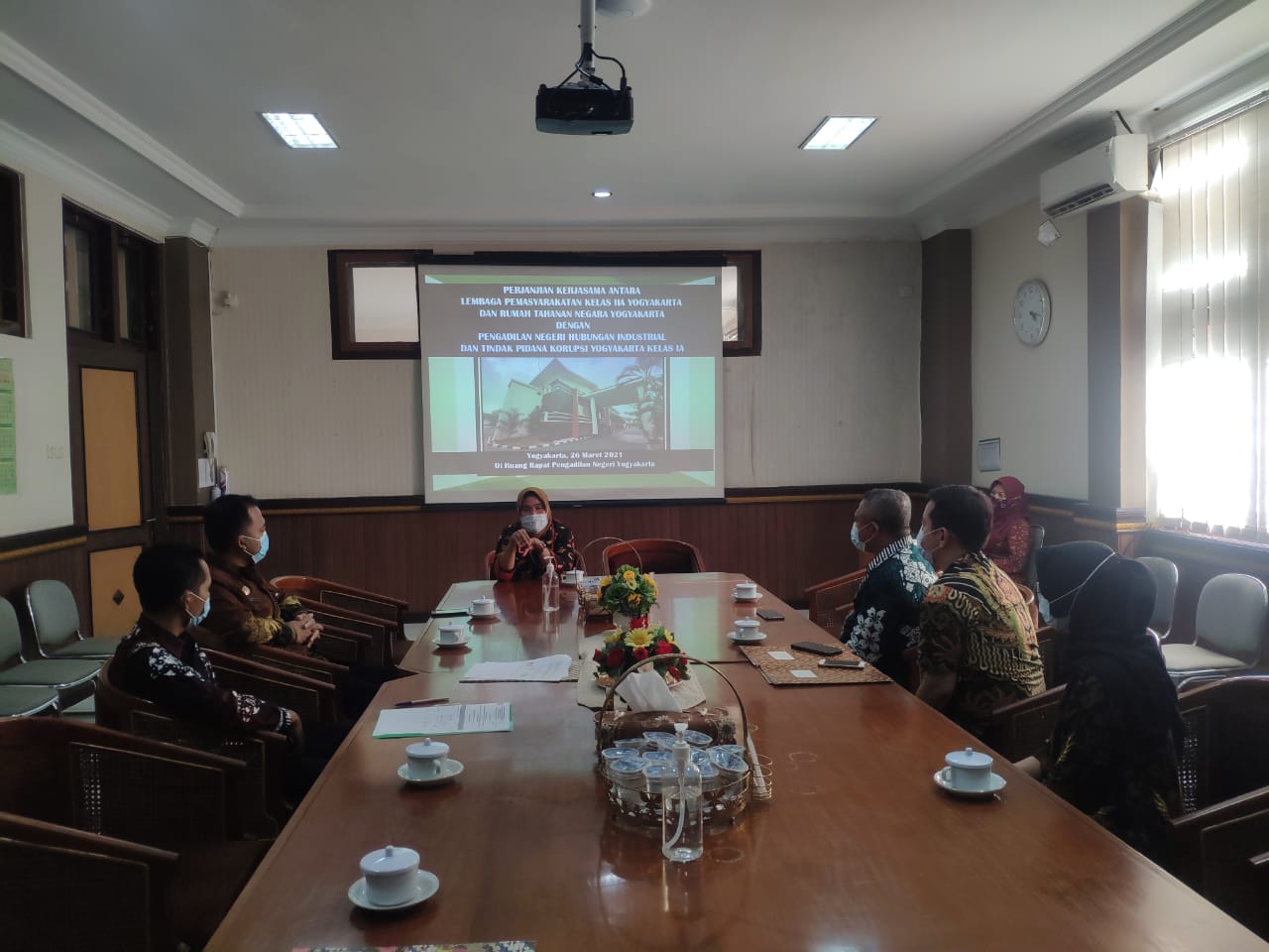Perjanjian Kerjasama dengan Lapas Kelas IIA Yogyakarta dan Rutan Kelas IIA Yogyakarta