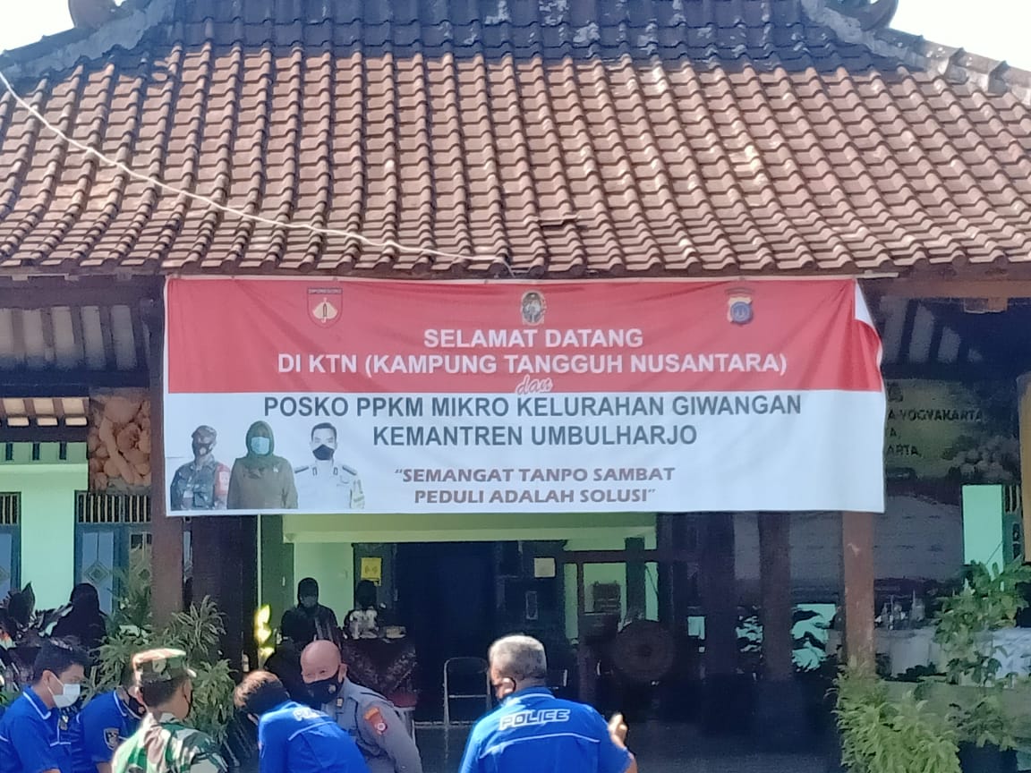 Sekretaris Pengadilan Negeri Yogyakarta Menghadiri Launching Kampung Tangguh Melawan Narkoba Kelurahan Giwangan, Yogyakarta