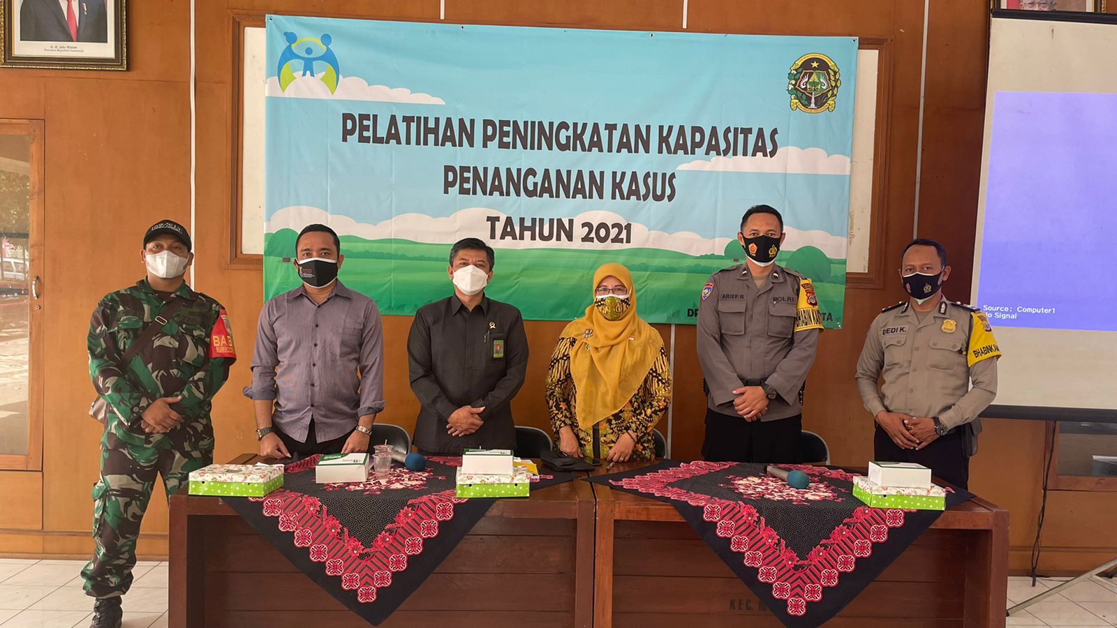 Hakim Pengadilan Negeri Yogyakarta Mengikuti Kegiatan Peningkatan Kapasitas Penanganan Kasus di Kemantren wilayah Kota Yogyakarta