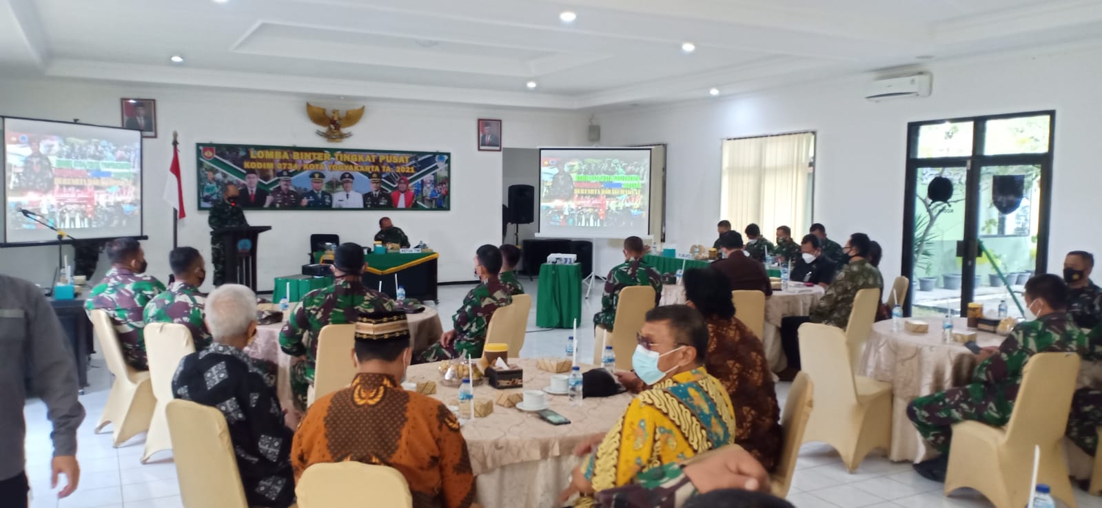 Hakim Pengadilan Negeri Yogyakarta  Mengikuti Kegiatan Persiapan Lomba Binter tingkat Pusat TA 2021