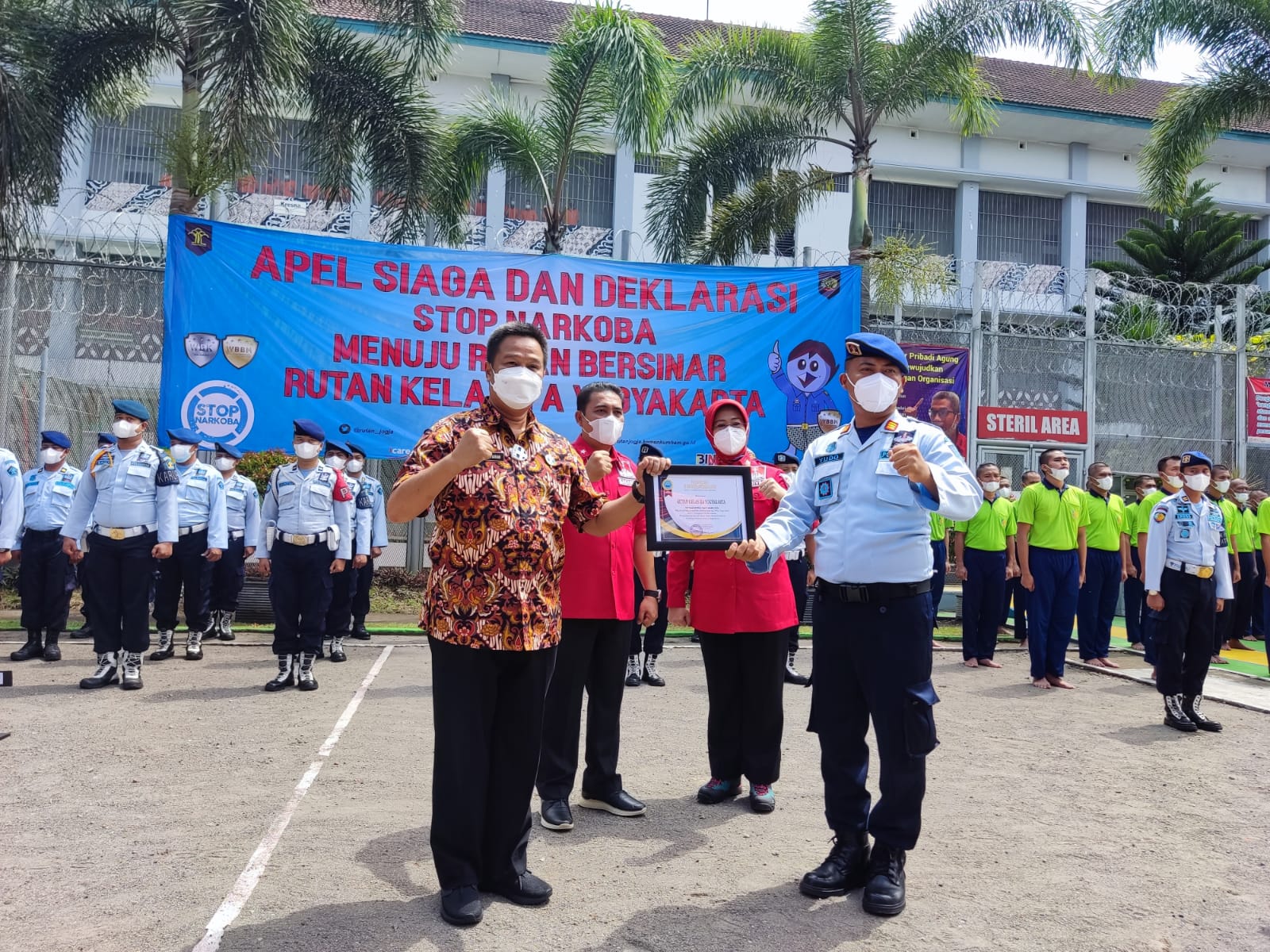 Panitera Pengadilan Negeri Yogyakarta Menghadiri Deklarasi Rutan Bersinar