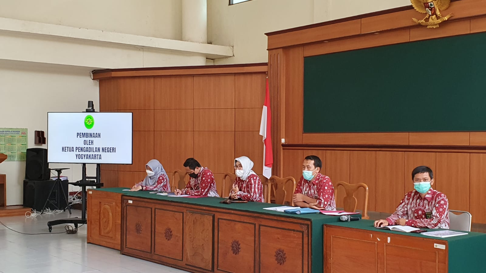 Pembinaan Pegawai Pemerintah Non Pegawai Negeri  oleh Ketua Pengadilan Negeri Yogyakarta