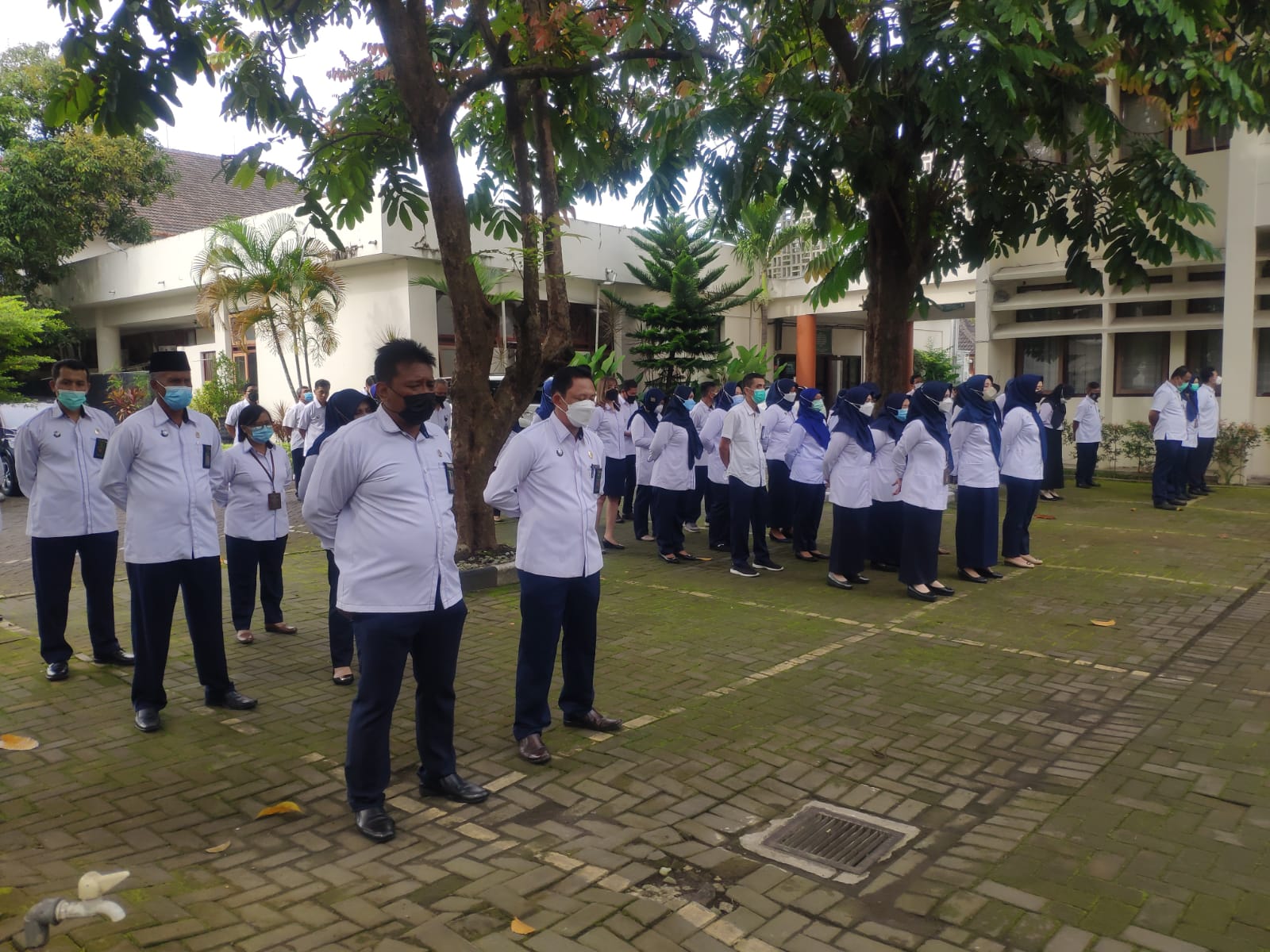 Apel Pagi Mengawali Awal Tahun 2022 Pengadilan Negeri Yogyakarta
