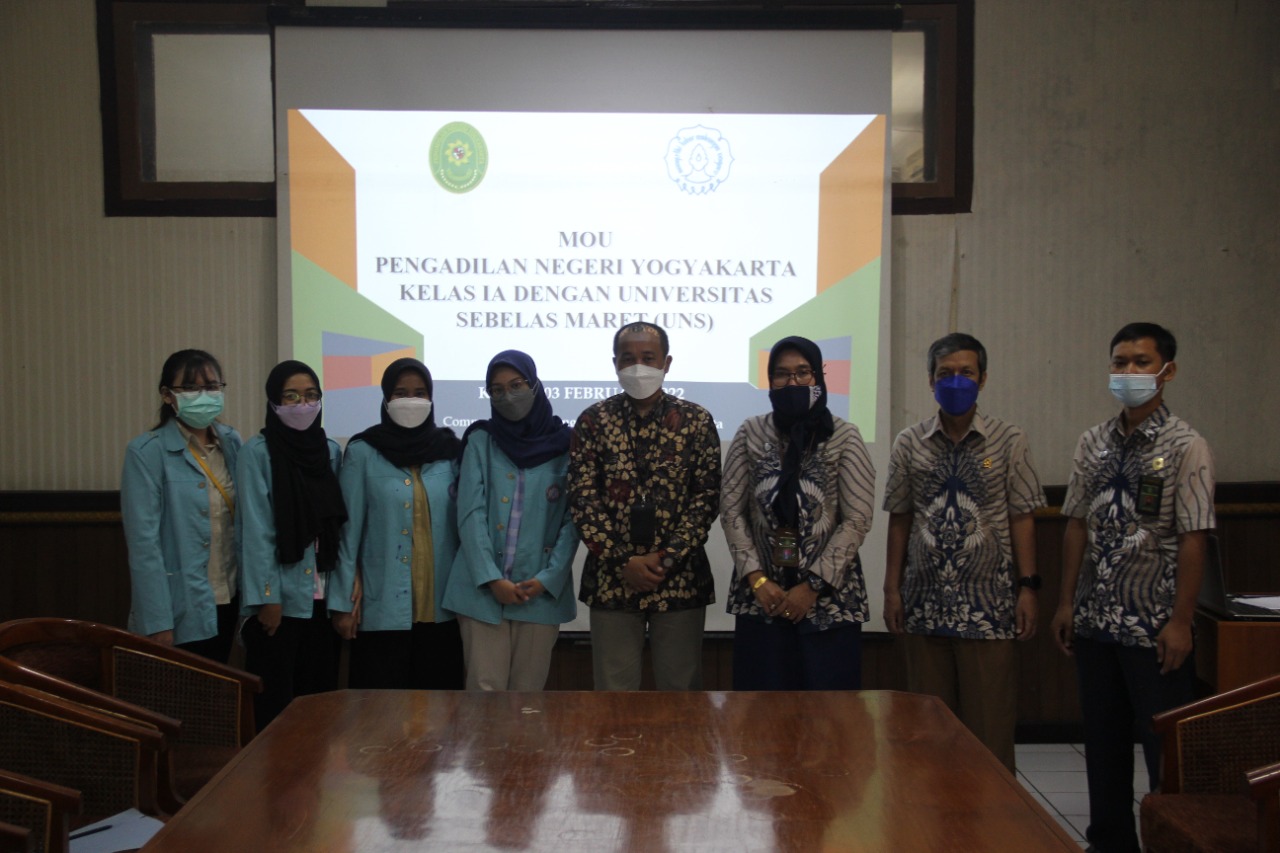 Mou Pengadilan Negeri Yogyakarta dengan Universitas Sebelas Maret