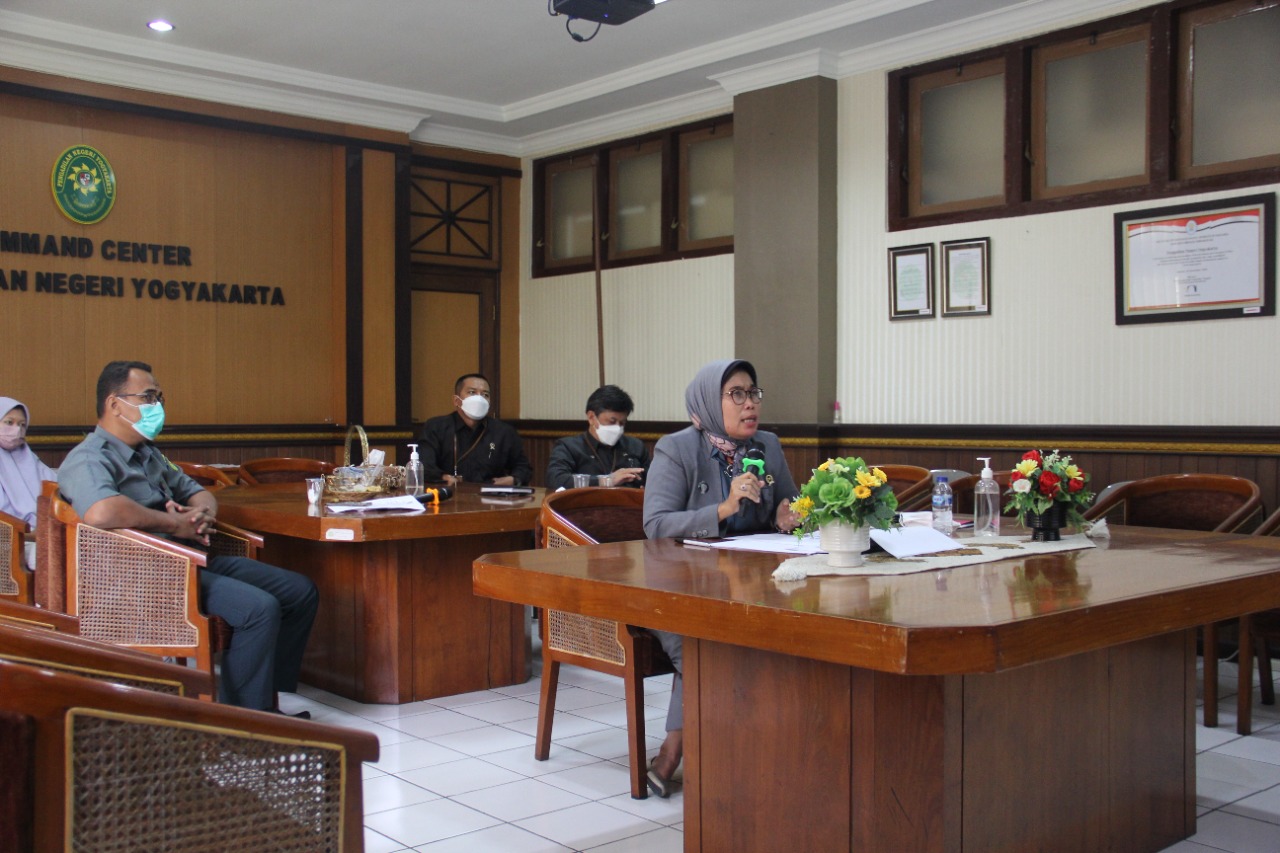 Pengadilan Negeri Yogyakarta Mengikuti Webinar Bersama SAPDA