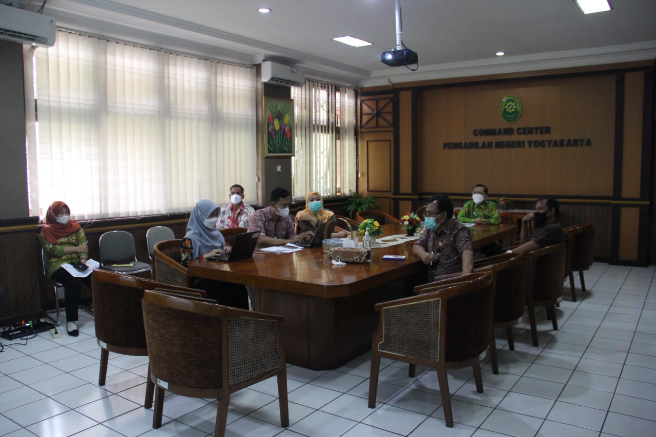 Penilaian Pembangunan Zona Integritas oleh Tim Penilai Mandiri Zona Integritas Menuju WBK/WBBM Pengadilan Negeri Yogyakarta