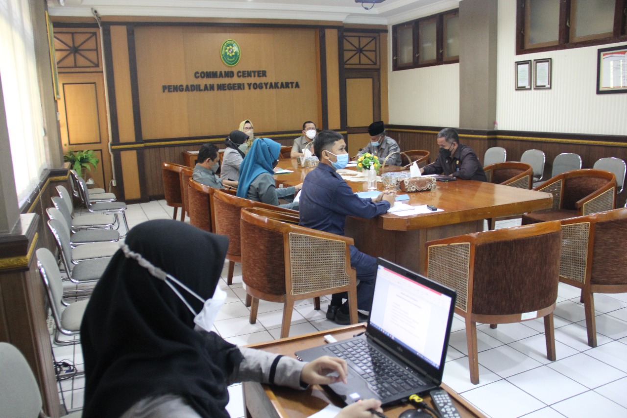 Rapat Koordinasi Pembangunan Mushola Al Mahkamah Pengadilan Negeri Yogyakarta