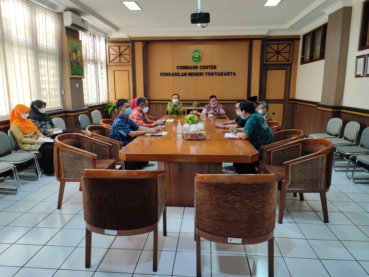 Rapat Pengurus Takmir Mushola Al Mahkamah Pengadilan Negeri Yogyakarta