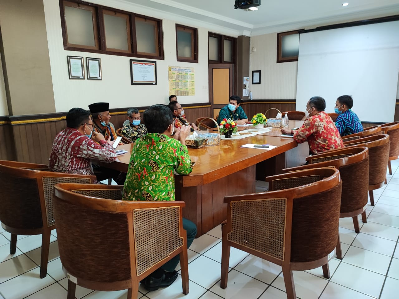 Rapat Pengurus Takmir Mushola Al Mahkamah Pengadilan Negeri Yogyakarta