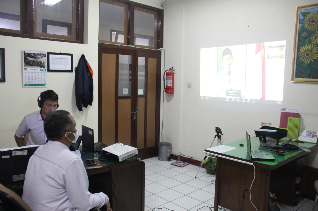 Pengadilan Negeri Yogyakarta Mengikuti Sosialisasi Teknis Pengimputan Aplikasi e-Monev Bappenas Tahun 2022