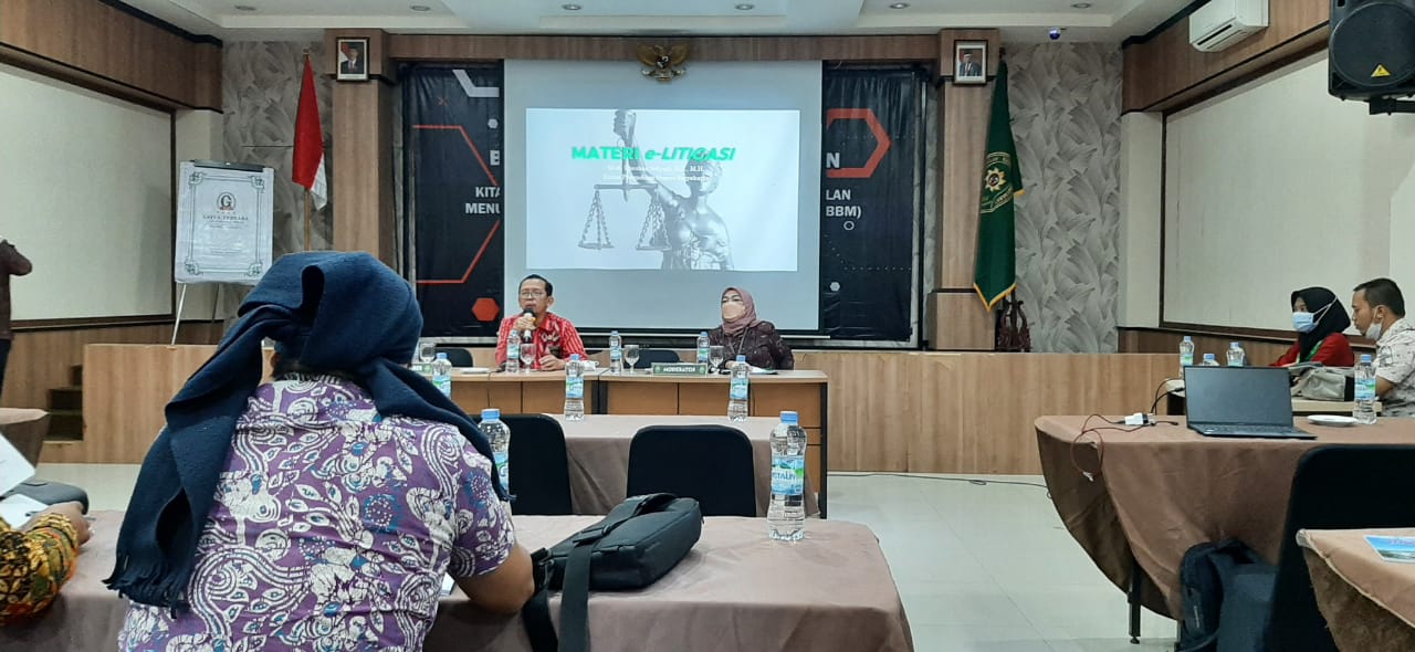Ketua Pengadilan Negeri Yogyakarta Mengikuti Kegiatan Bimbingan Teknis Kepaniteraan se Wilayah Hukum Pengadilan Tinggi Yogyakarta 