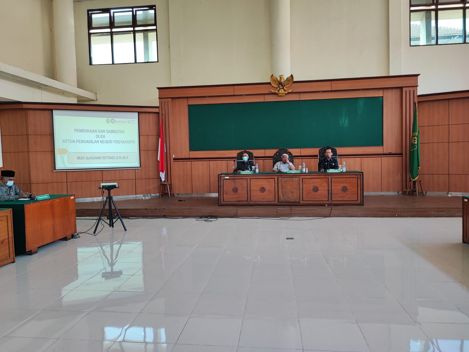 Pengadilan Negeri Yogyakarta Mendapat Kunjungan Kerja dari Ketua Kamar Pengawasan Mahkamah Agung RI