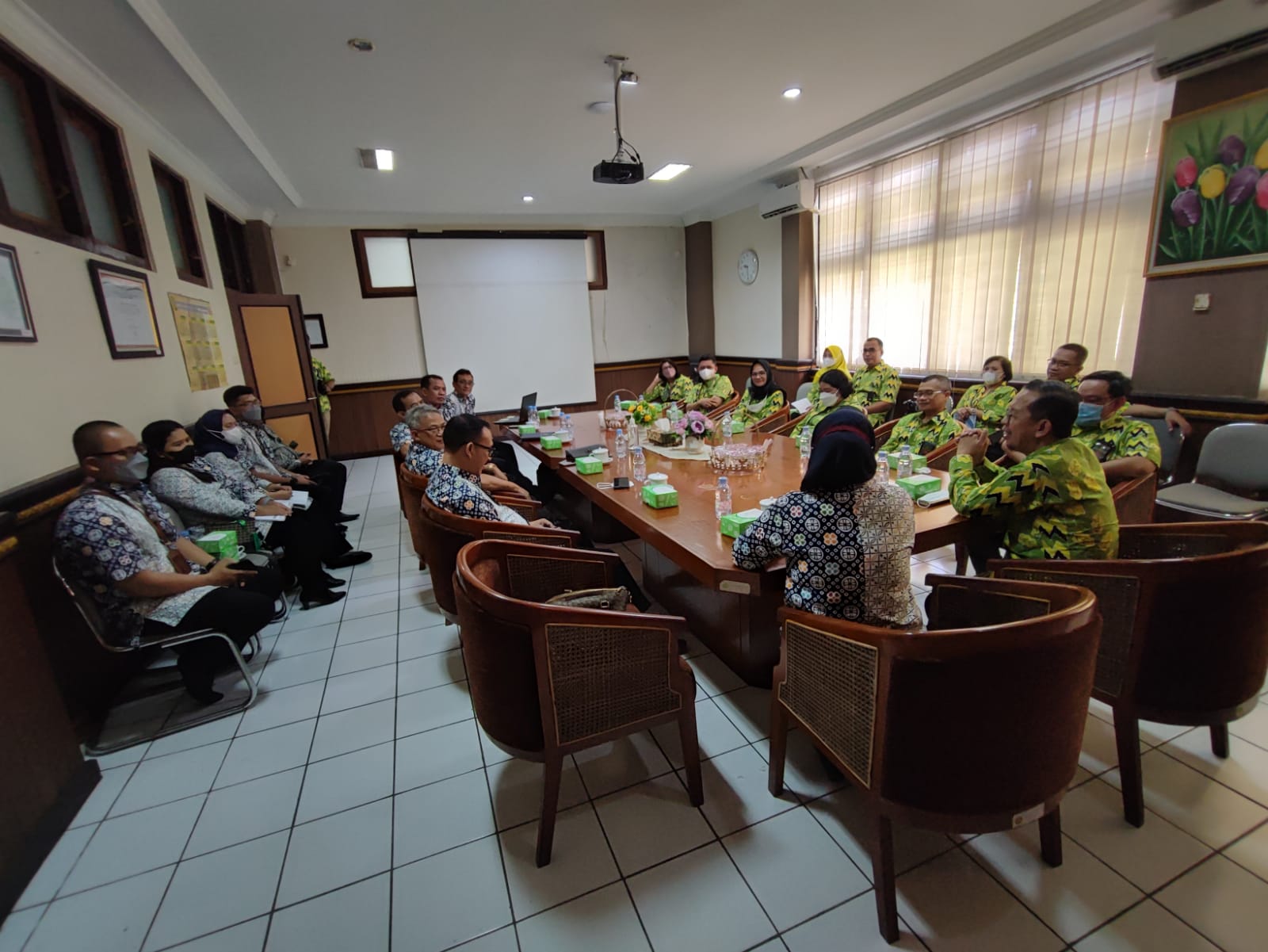 Kunjungan Studi Banding Pengadilan Negeri Semarang ke Pengadilan Negeri Yogyakarta