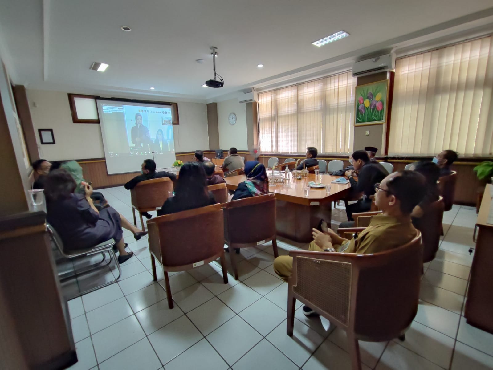 Pengadilan Negeri Yogyakarta Mengikuti Kegiatan Penandatanganan Nota Kesepahaman dan Pedoman Kerja Bersama tentang SPPT-TI
