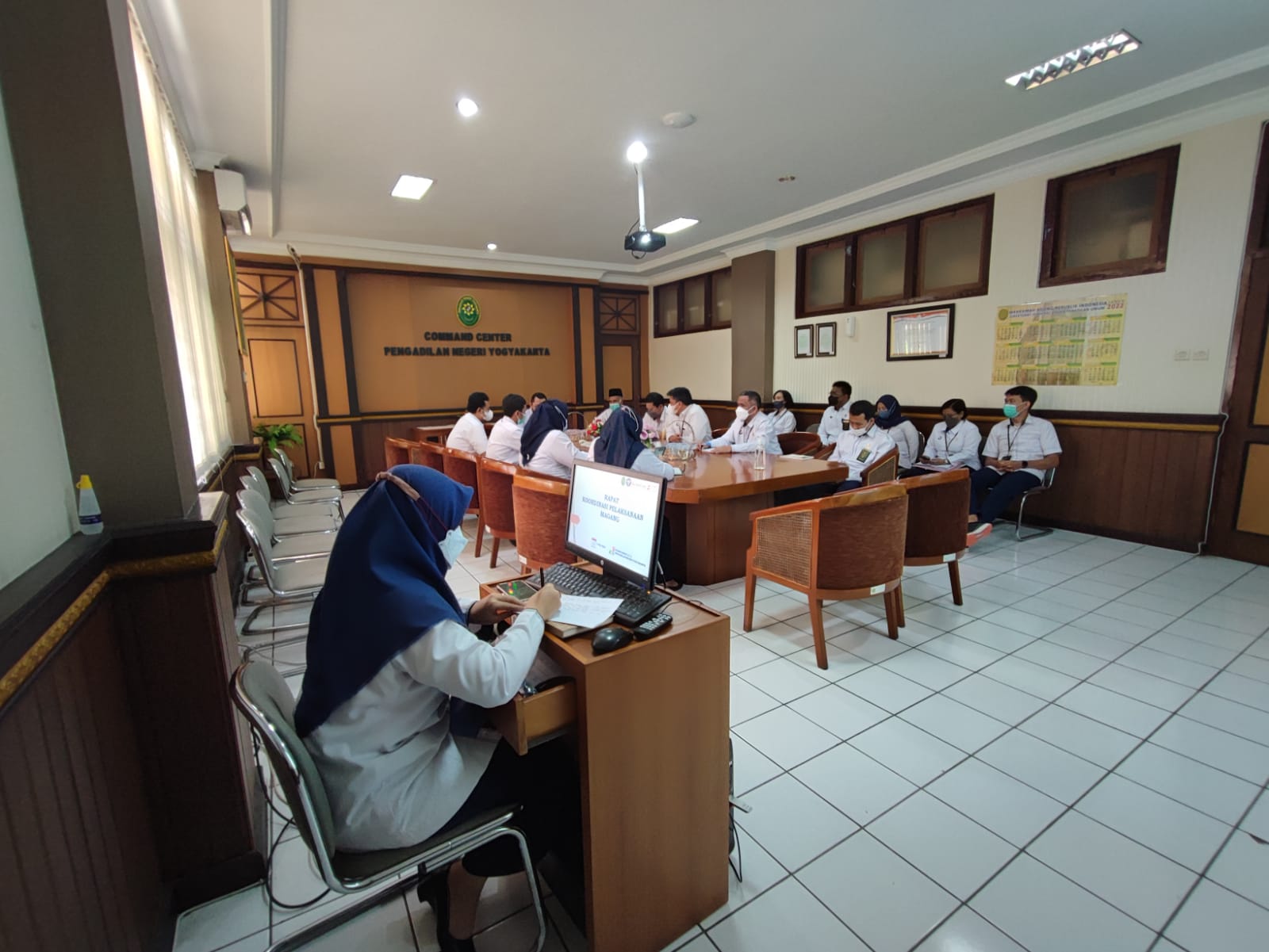 Rapat Koordinasi Pelaksanaan Magang di Pengadilan Negeri Yogyakarta