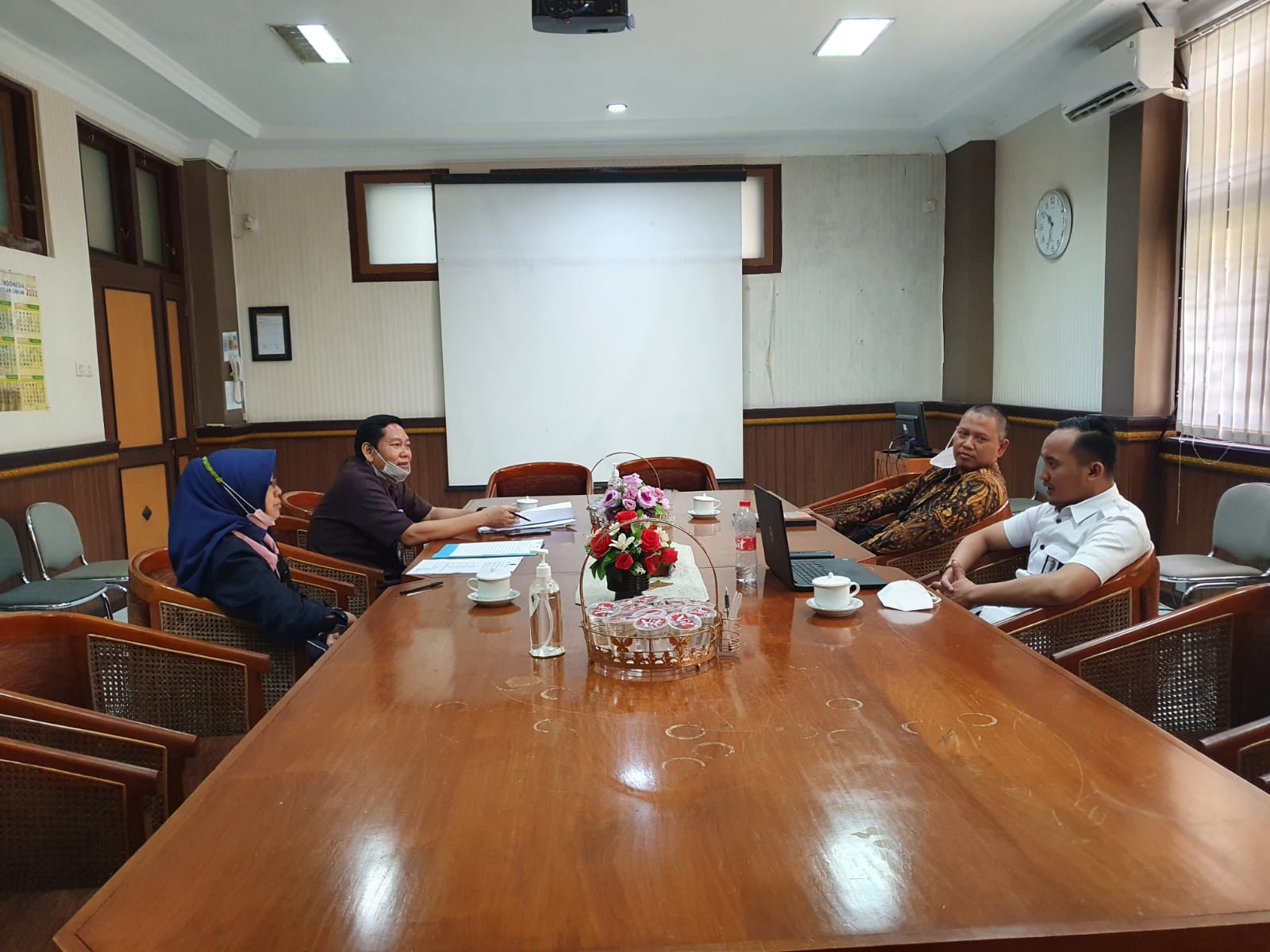 Kunjungan Kerja Pusat Pelaporan dan Analis Transaksi Keuangan (PPATK) ke Pengadilan Negeri Yogyakarta