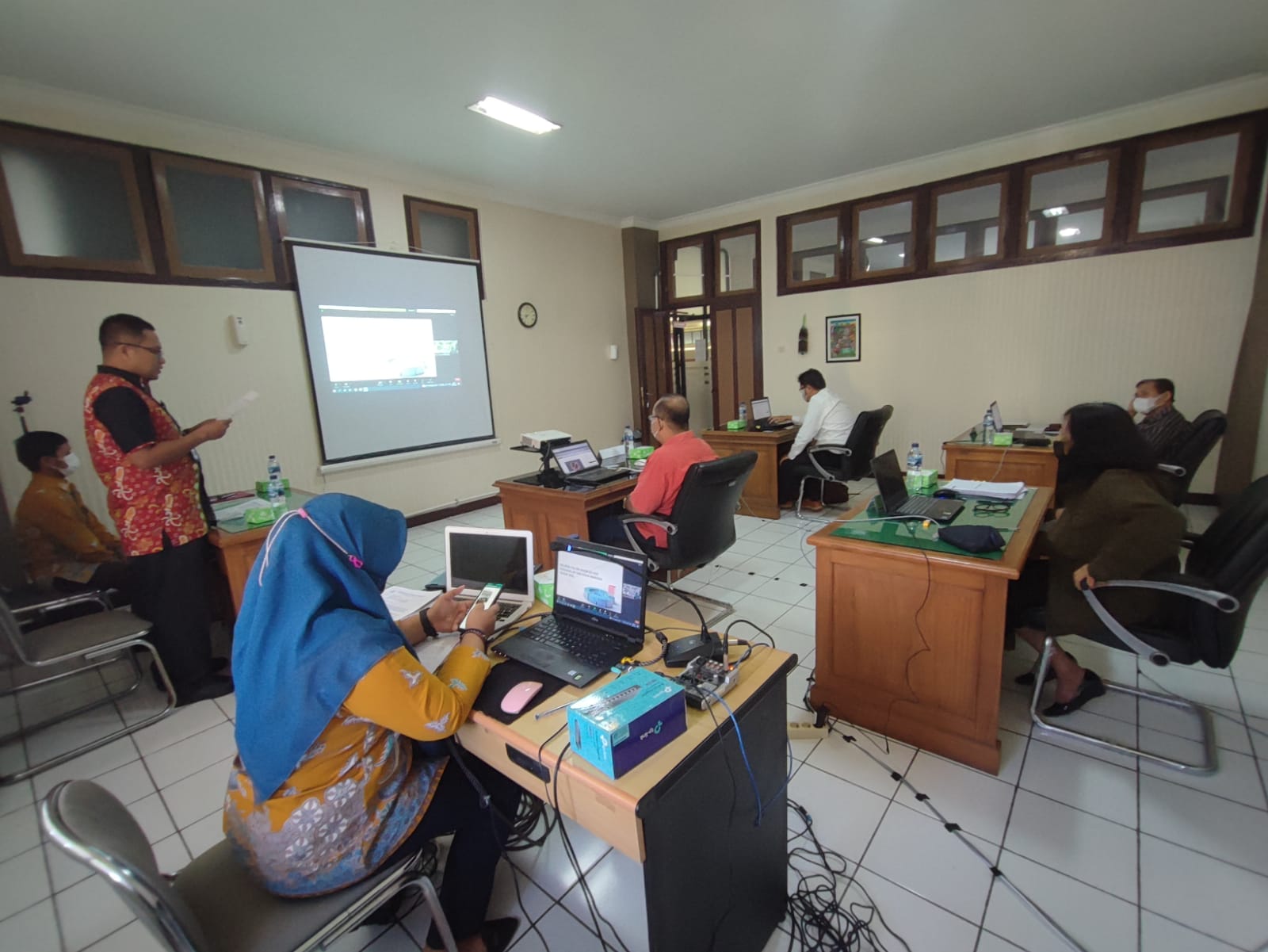 Pelaksanaan Seleksi Tertulis Calon Hakim Ad Hoc Pengadilan Hak Asasi Manusia Tingkat Pertama dan Tingkat Banding 2022 di Pengadilan Negeri Yogyakarta