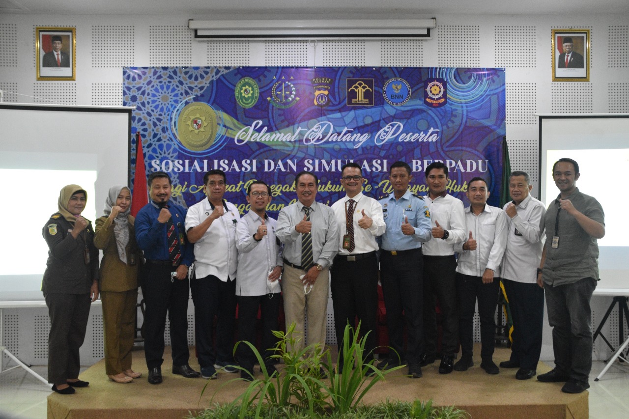 Ketua Pengadilan Negeri Yogyakarta Menghadiri Sosialisasi dan Simulasi Aplikasi e-Berpadu