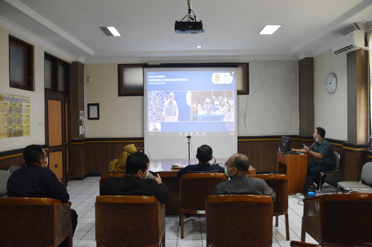 Pengadilan Negeri Yogyakarta Mengikuti Dialog Yudisial Indonesia, Australia, dan Malaysia Bersama Mahkamah Agung RI dan Federal Circuit & Family Court of Australia (FCFCOA)